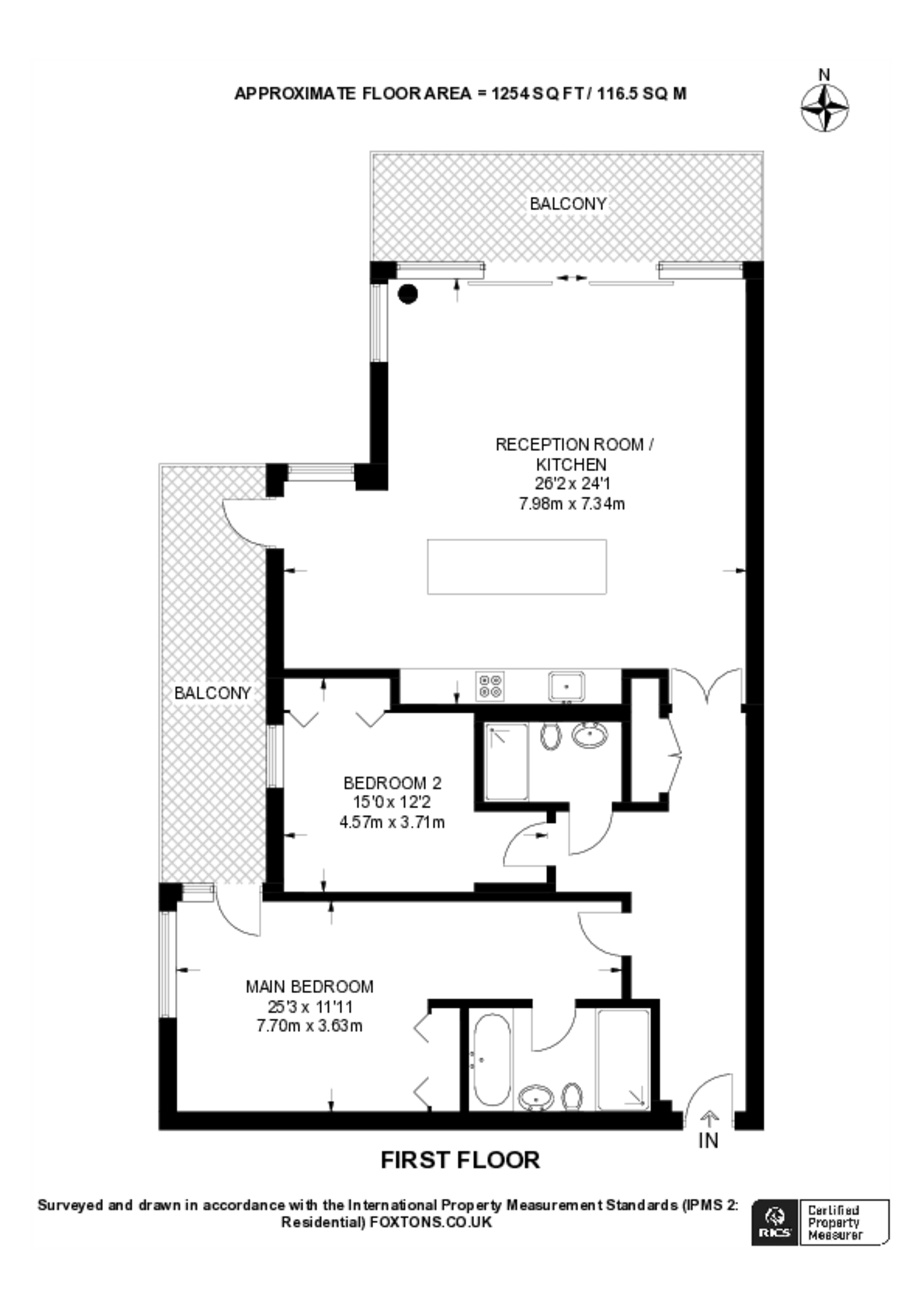 Eastfields Avenue, Wandsworth floorplan