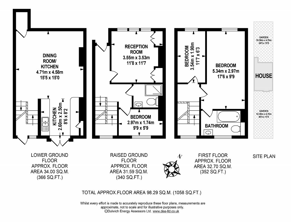 Clifton Crescent, Peckham, London SE15, 3 bedroom terraced house for sale 57902813 PrimeLocation