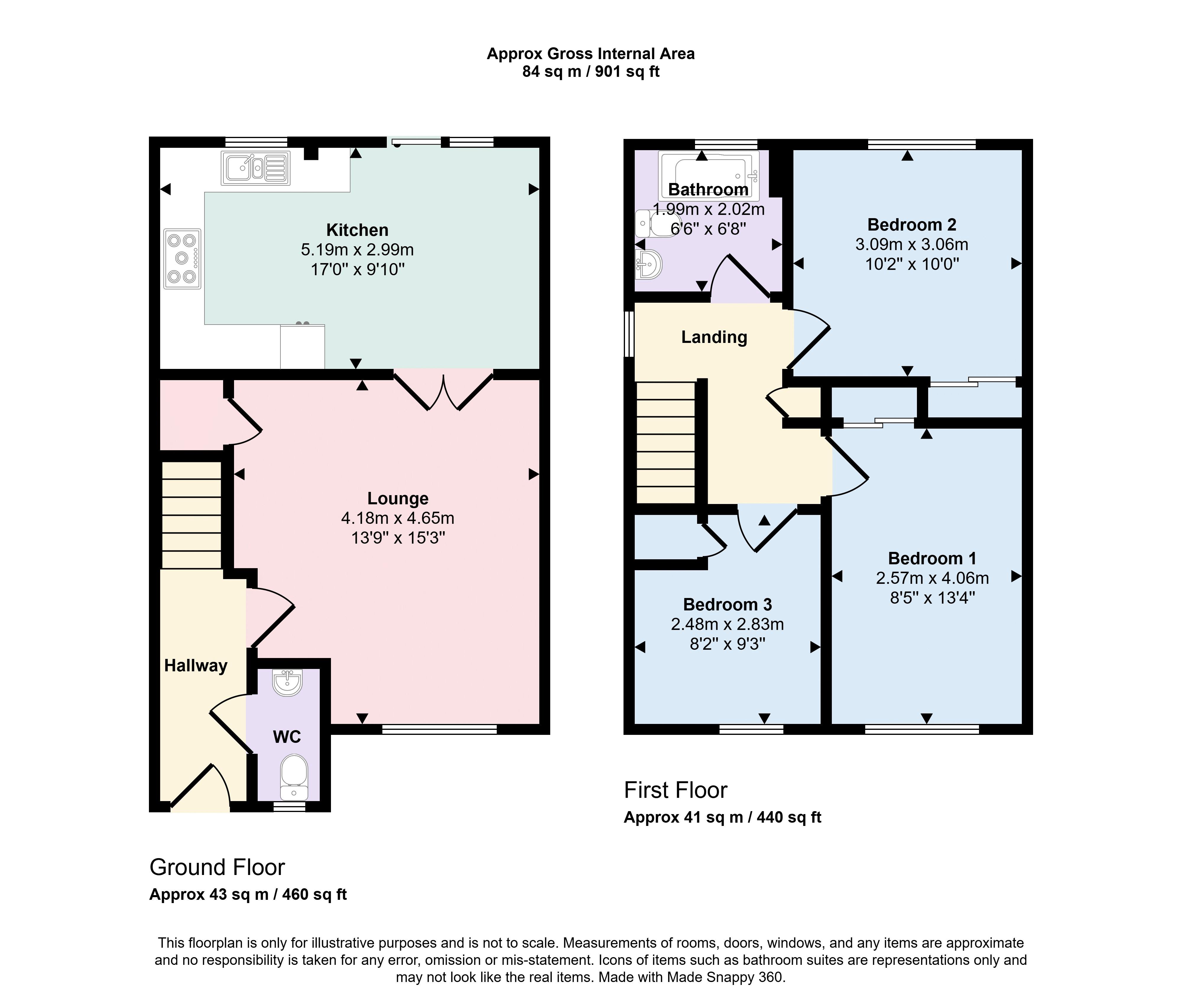 20, Stirling Street, Renton floorplan