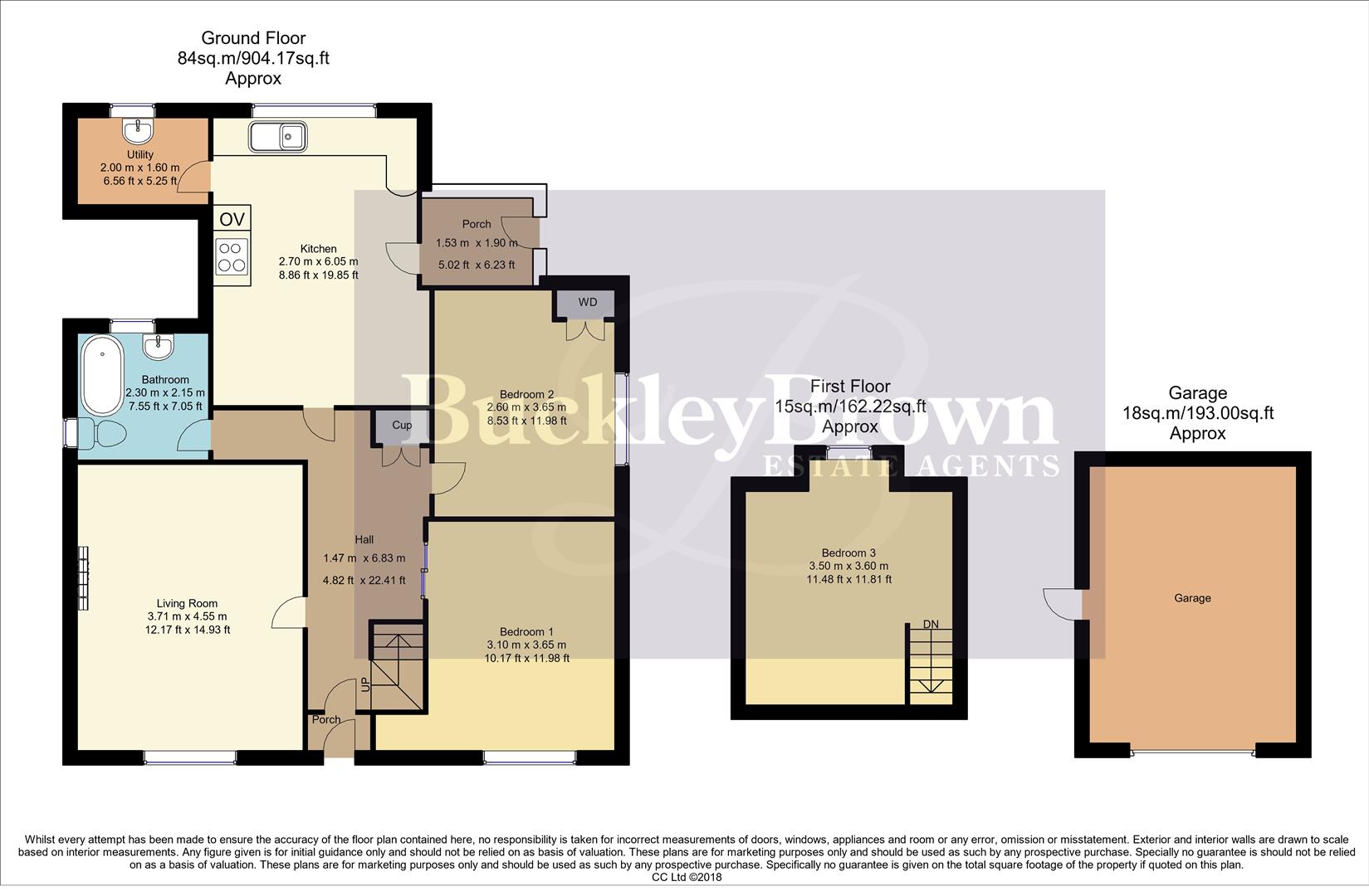 9, Bingham Avenue, Sutton-In-Ashfield floorplan