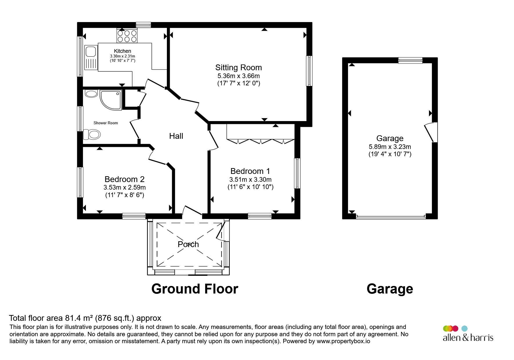 14a, Fairthorne Way, Swindon floorplan