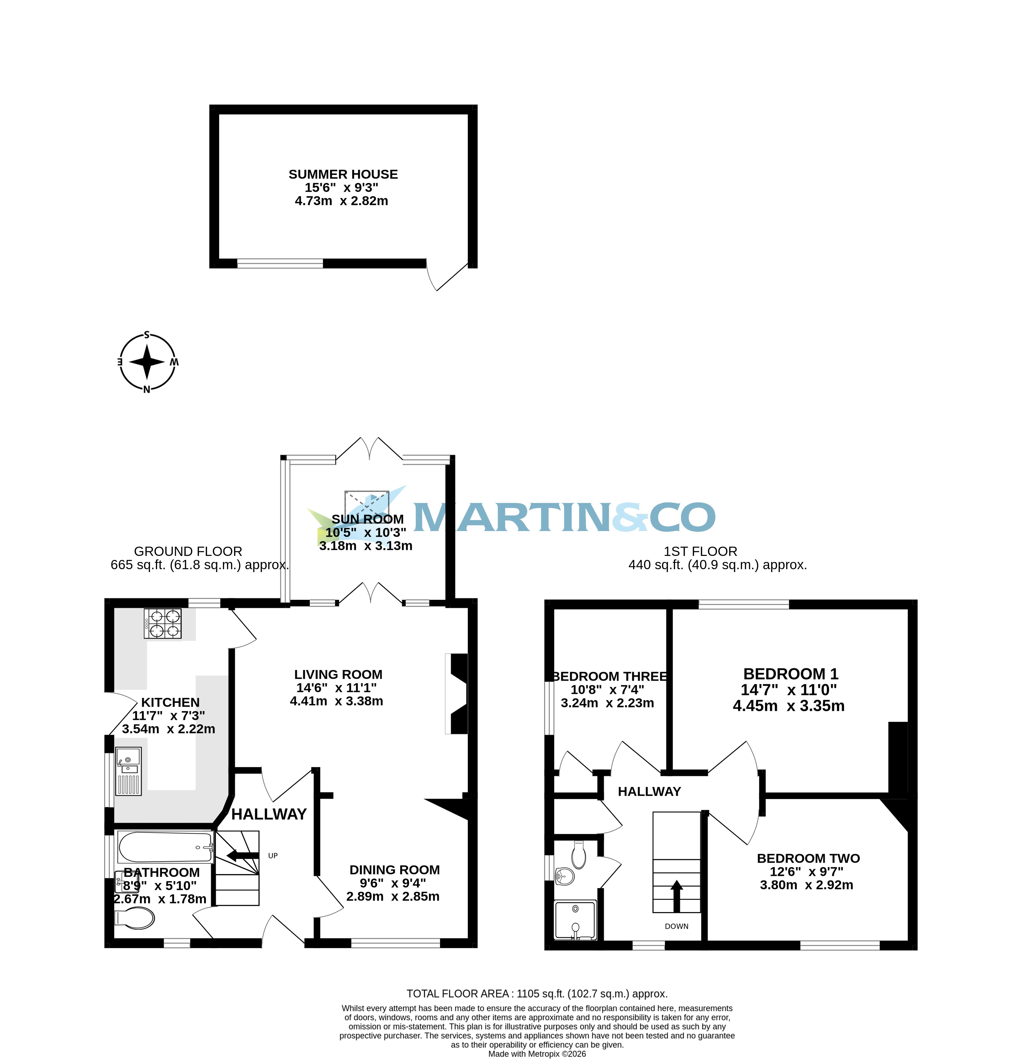 21, Merton Road, Basingstoke floorplan