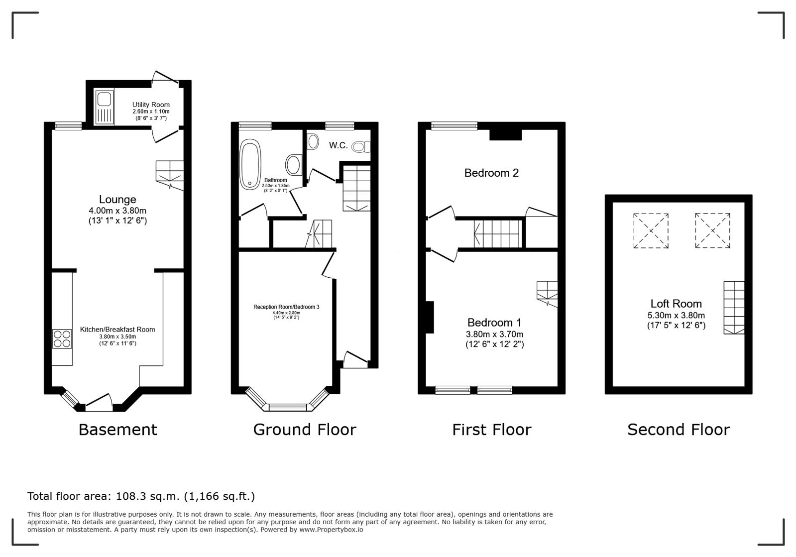 50, Lysons Road, Hampshire floorplan