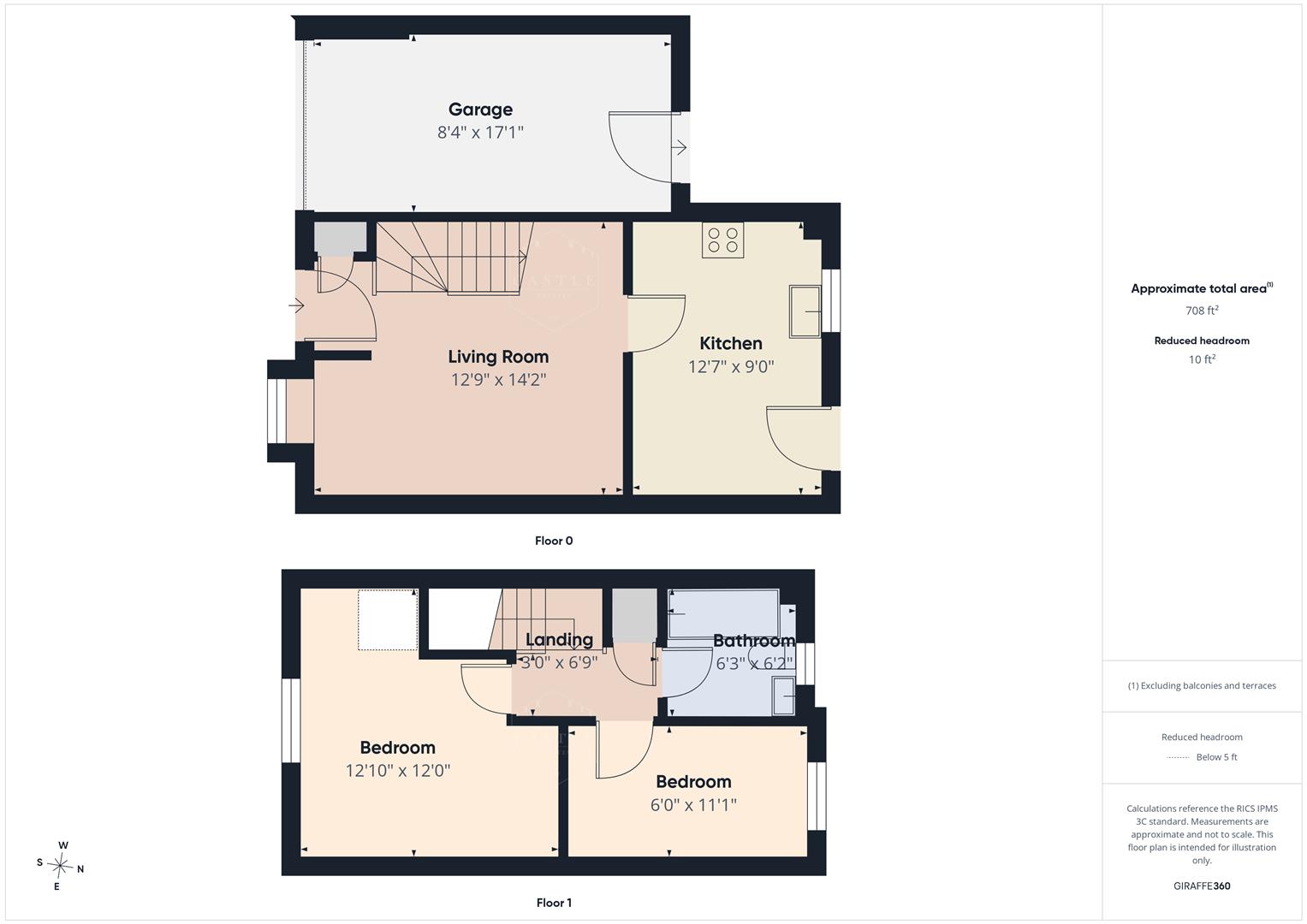 12, Broadfield Way, Countesthorpe floorplan