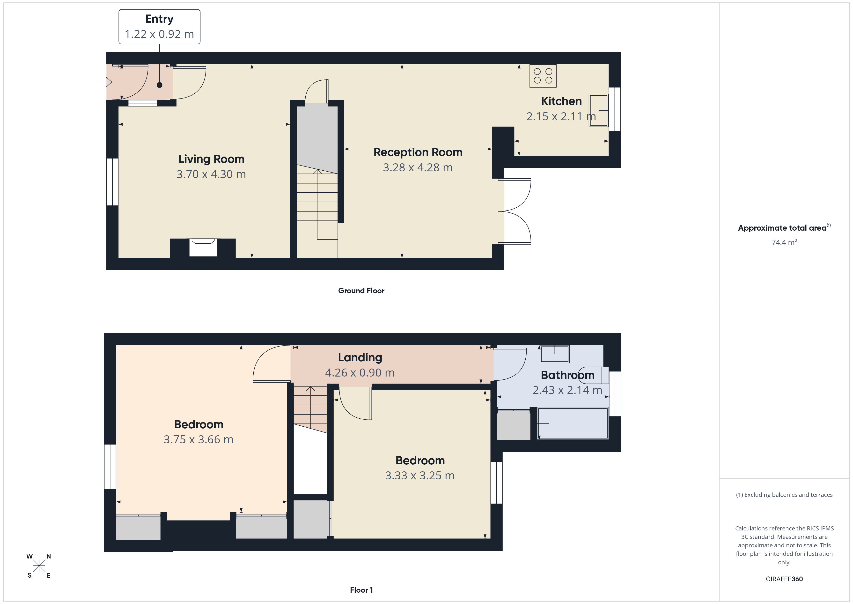 11, Wells Street, Bristol floorplan