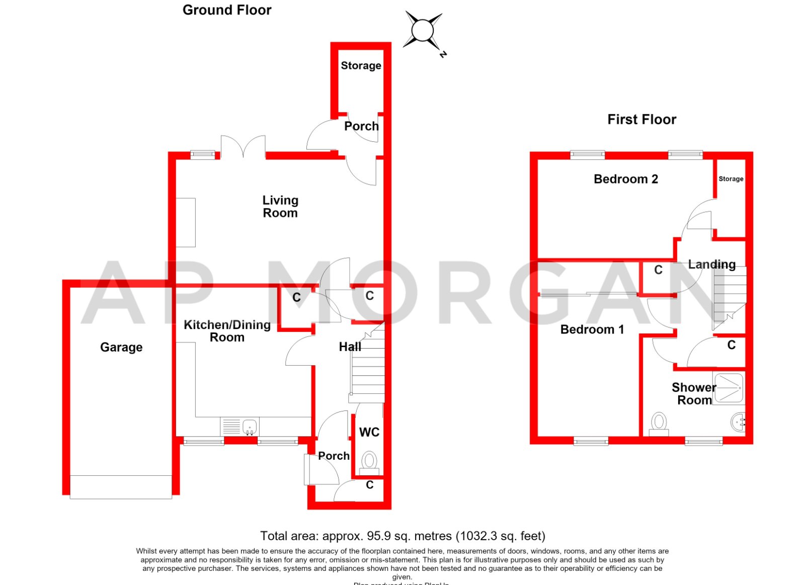 Ashdown Close, Birmingham floorplan