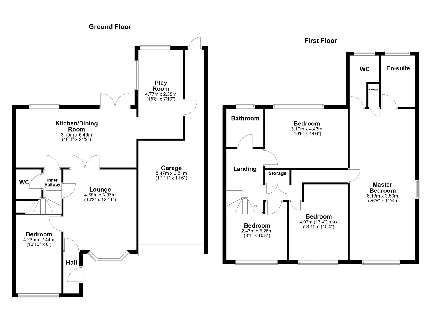 60, The Sorrells, Corringham floorplan