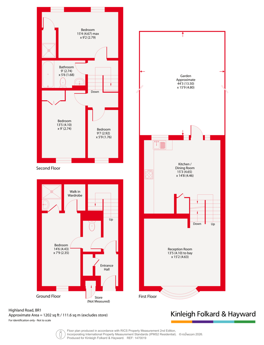 95, Highland Road Bromley, Bromley floorplan