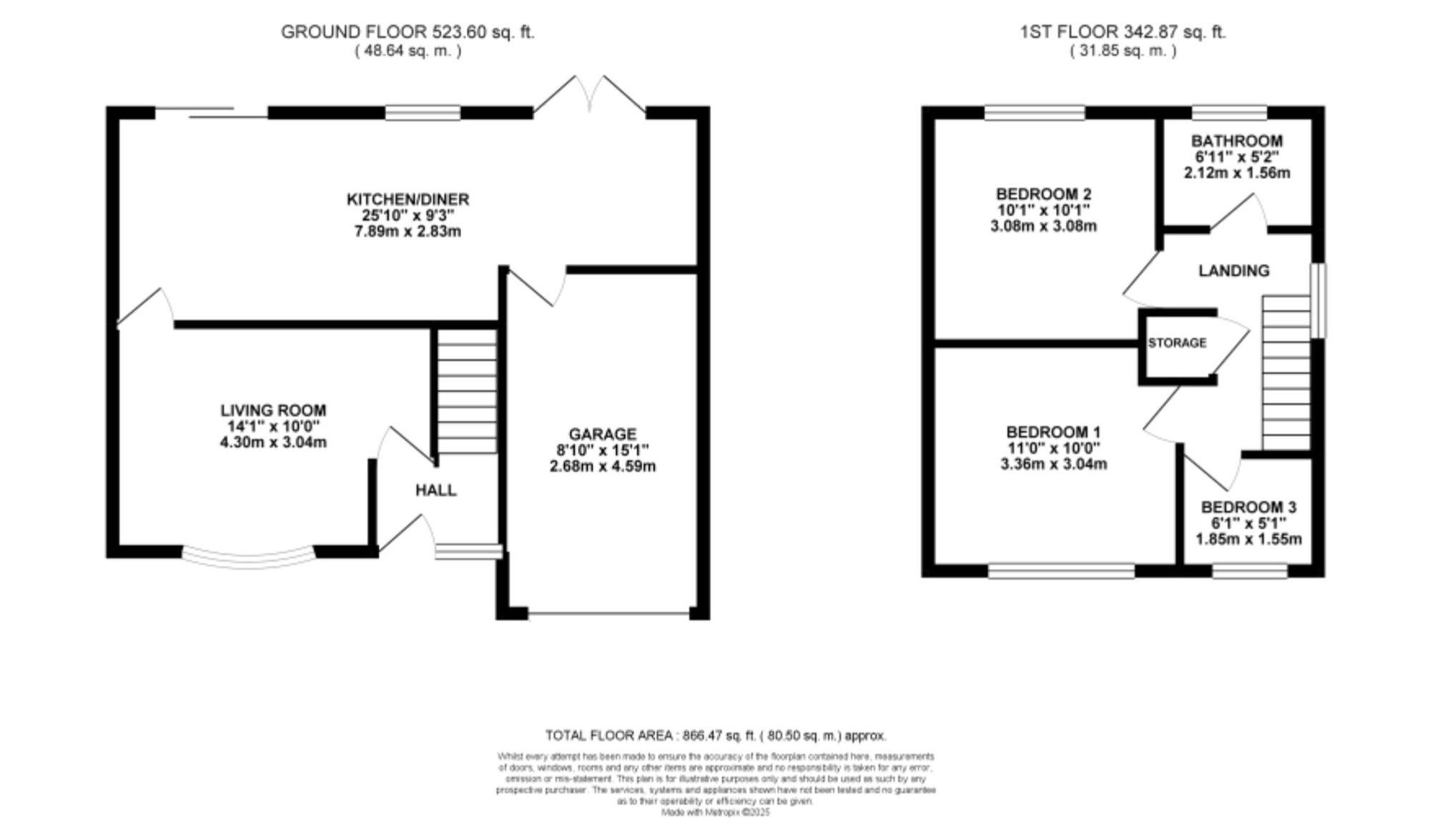 12 Grange Road, Stone floorplan