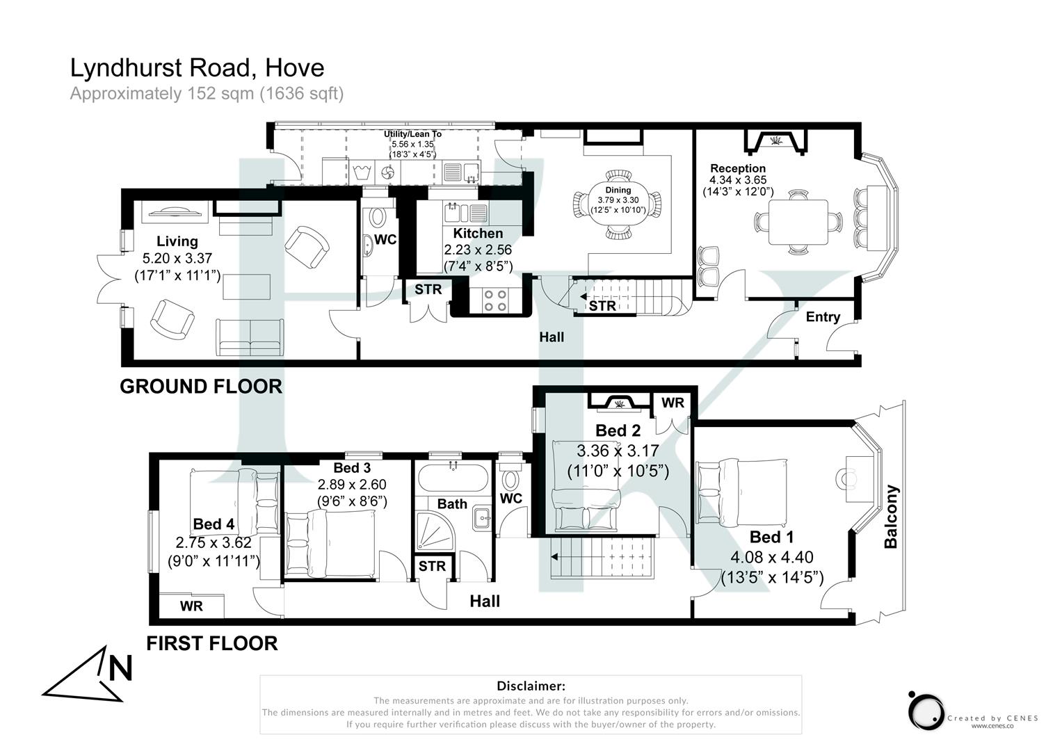 19, Lyndhurst Road, Hove floorplan