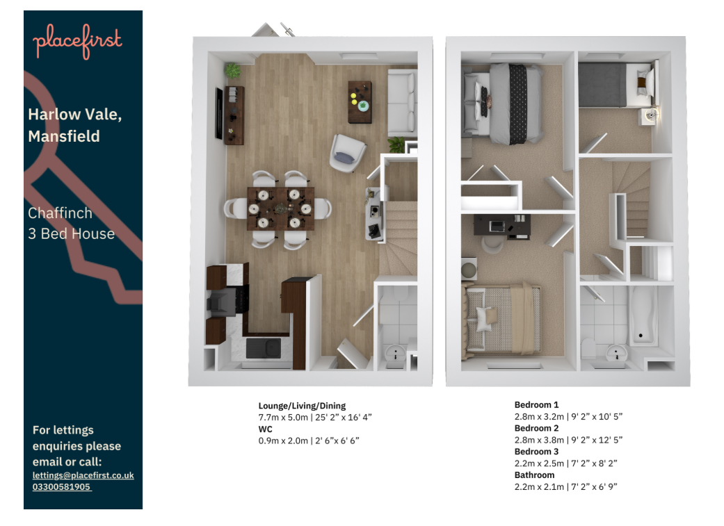 Chaffinch, Constantine Way, Mansfield floorplan