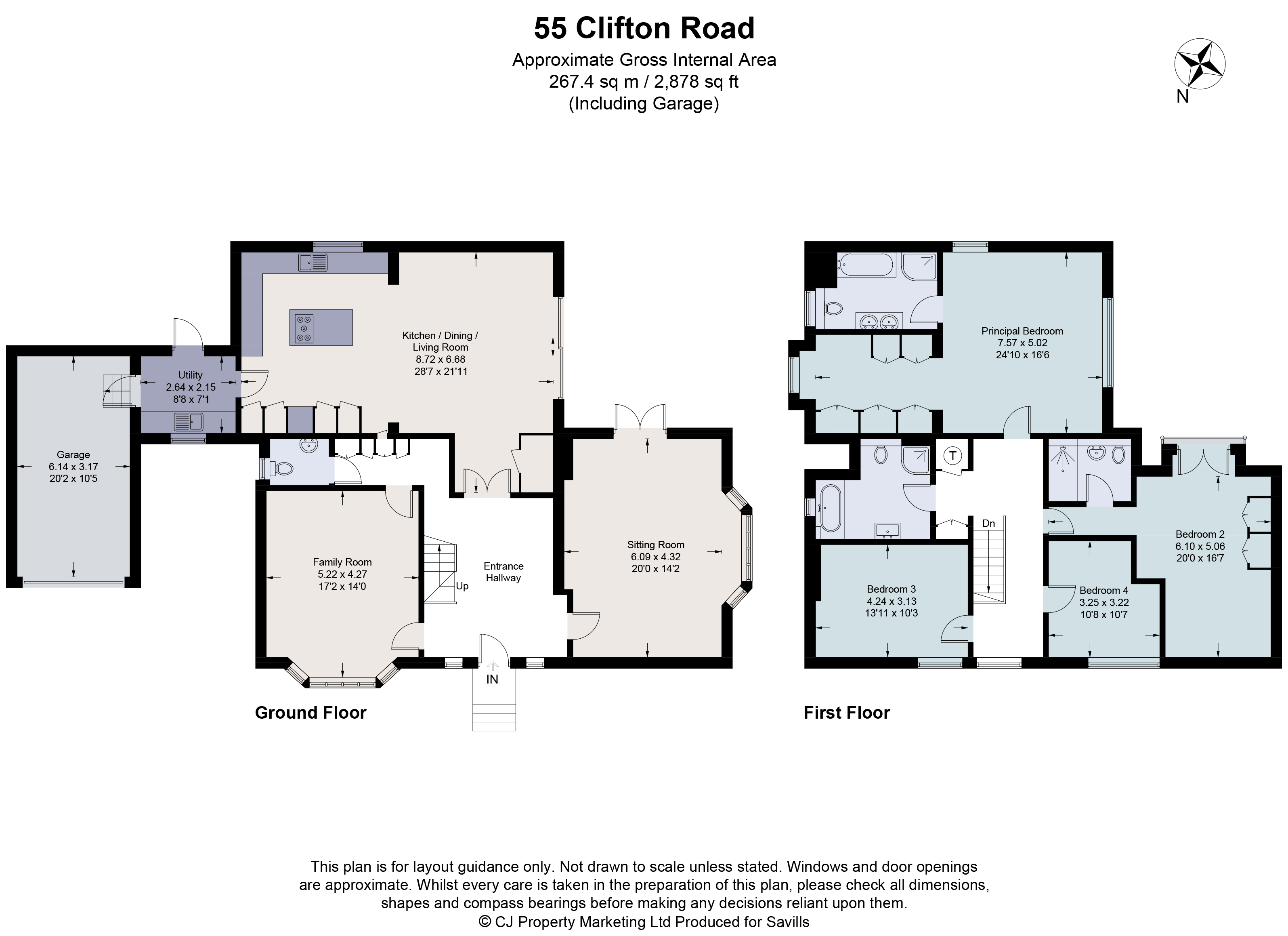 Treguddon, 55, Clifton Road, Buckinghamshire floorplan