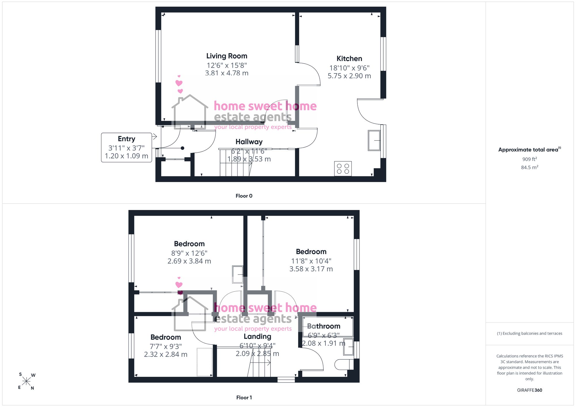 9 Moray Park Place, Inverness floorplan