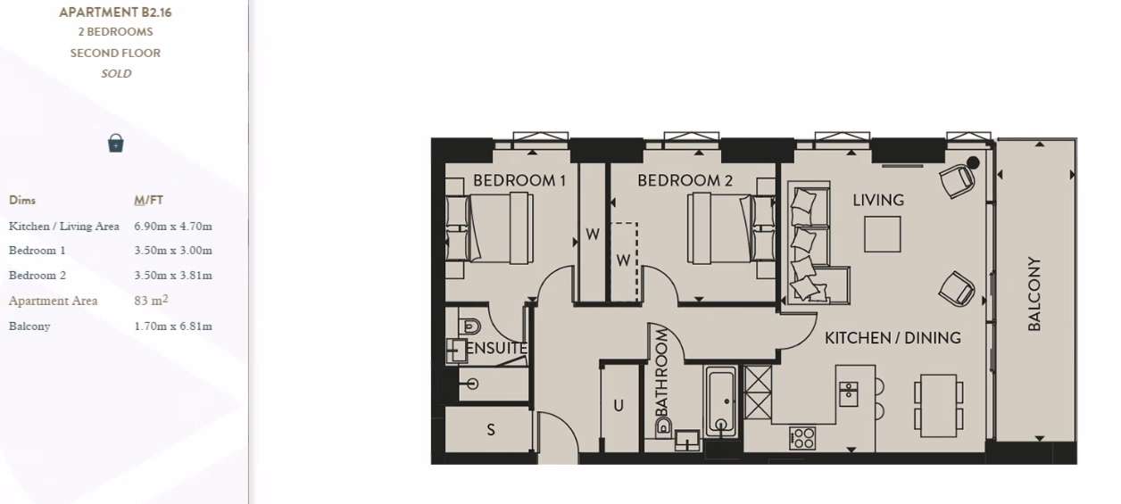 Coster Avenue, London floorplan