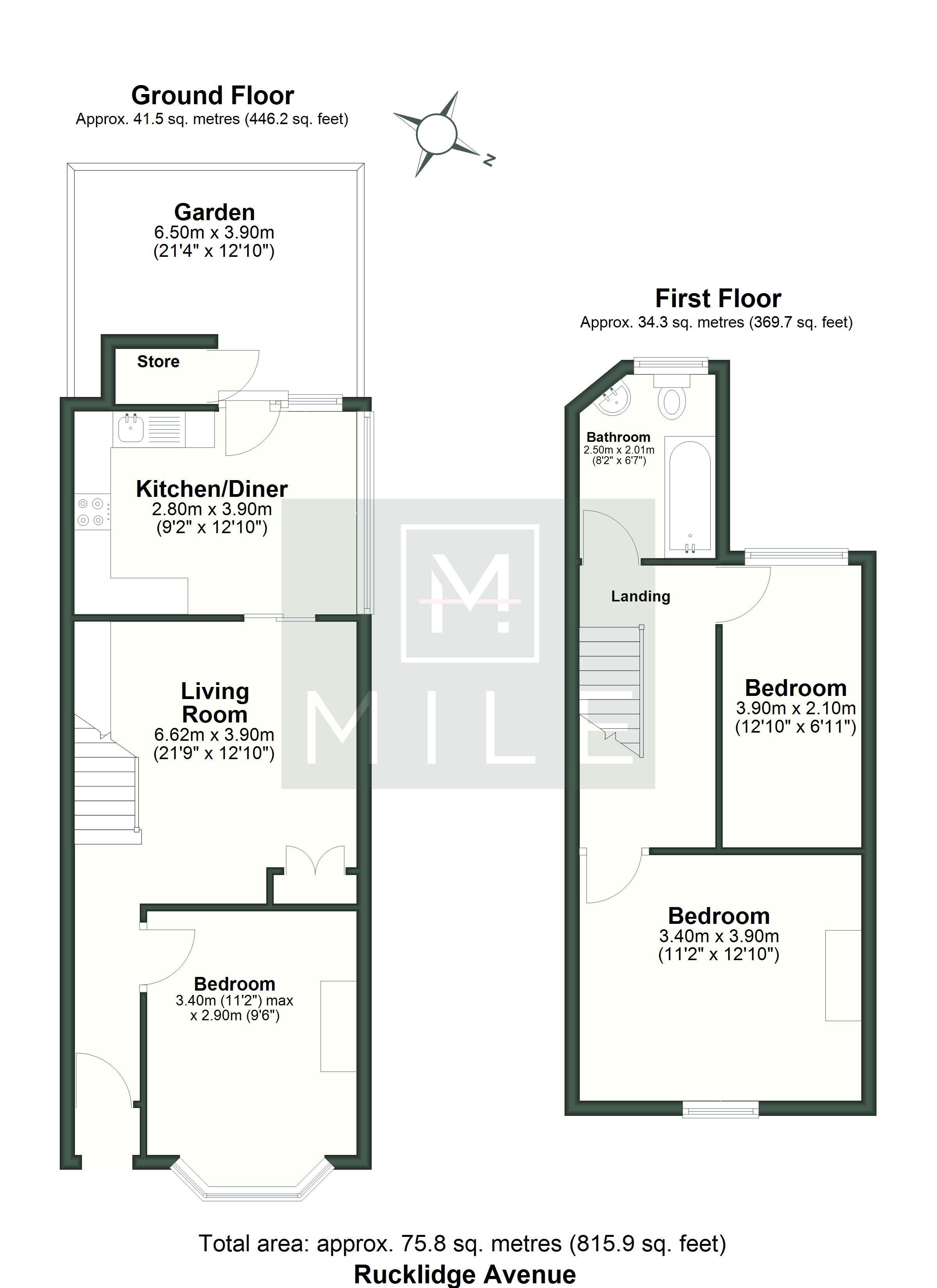 Rucklidge Avenue, London NW10 floorplan