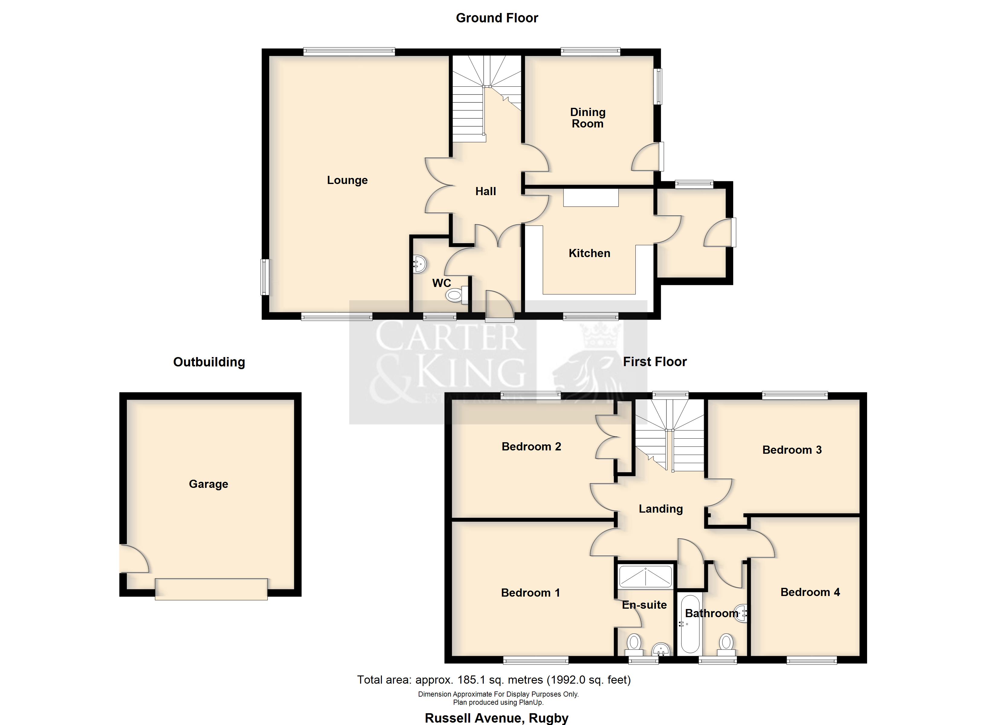 30, Russell Avenue, Rugby floorplan