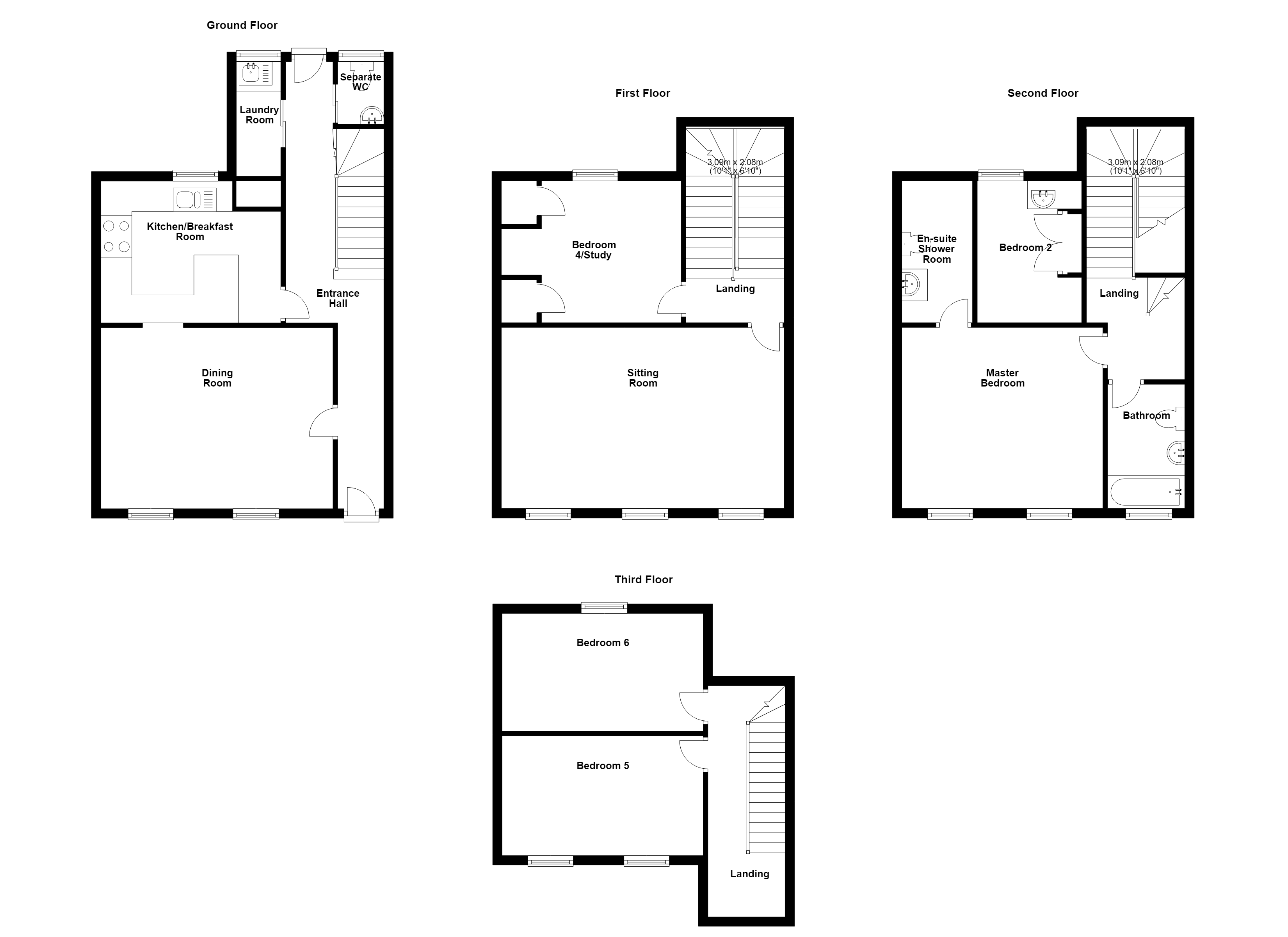 La Maison de Ville, 5, St Johns Street, St Peter Port floorplan