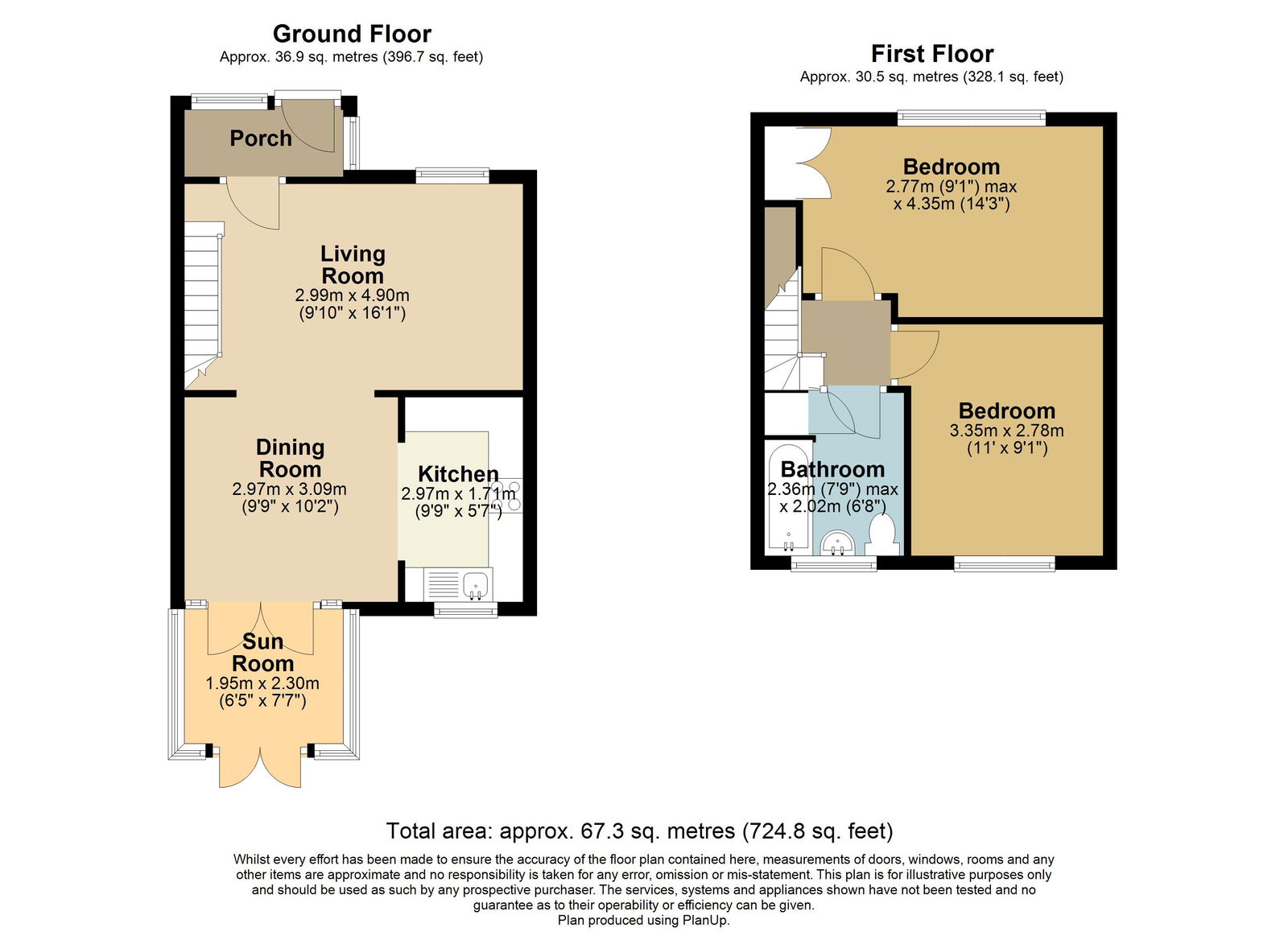 2, Trinity Square, Broadstairs floorplan