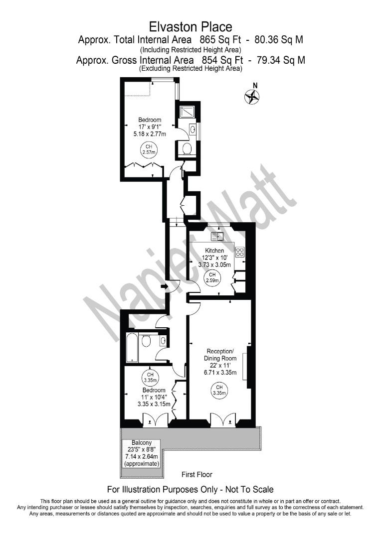 Elvaston Place, London floorplan