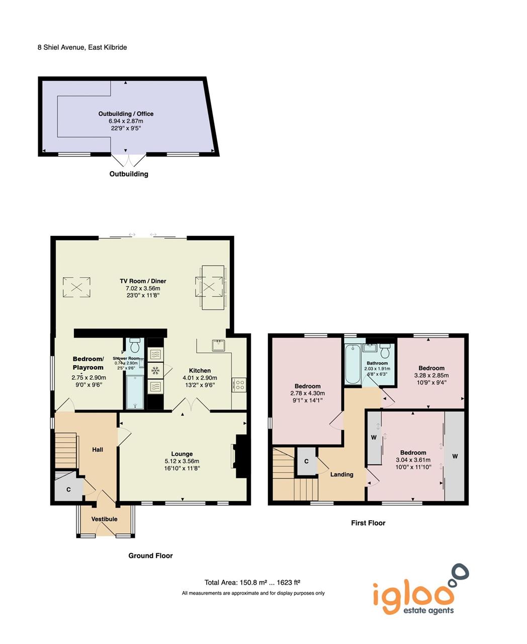 8, Shiel Avenue, East Kilbride floorplan