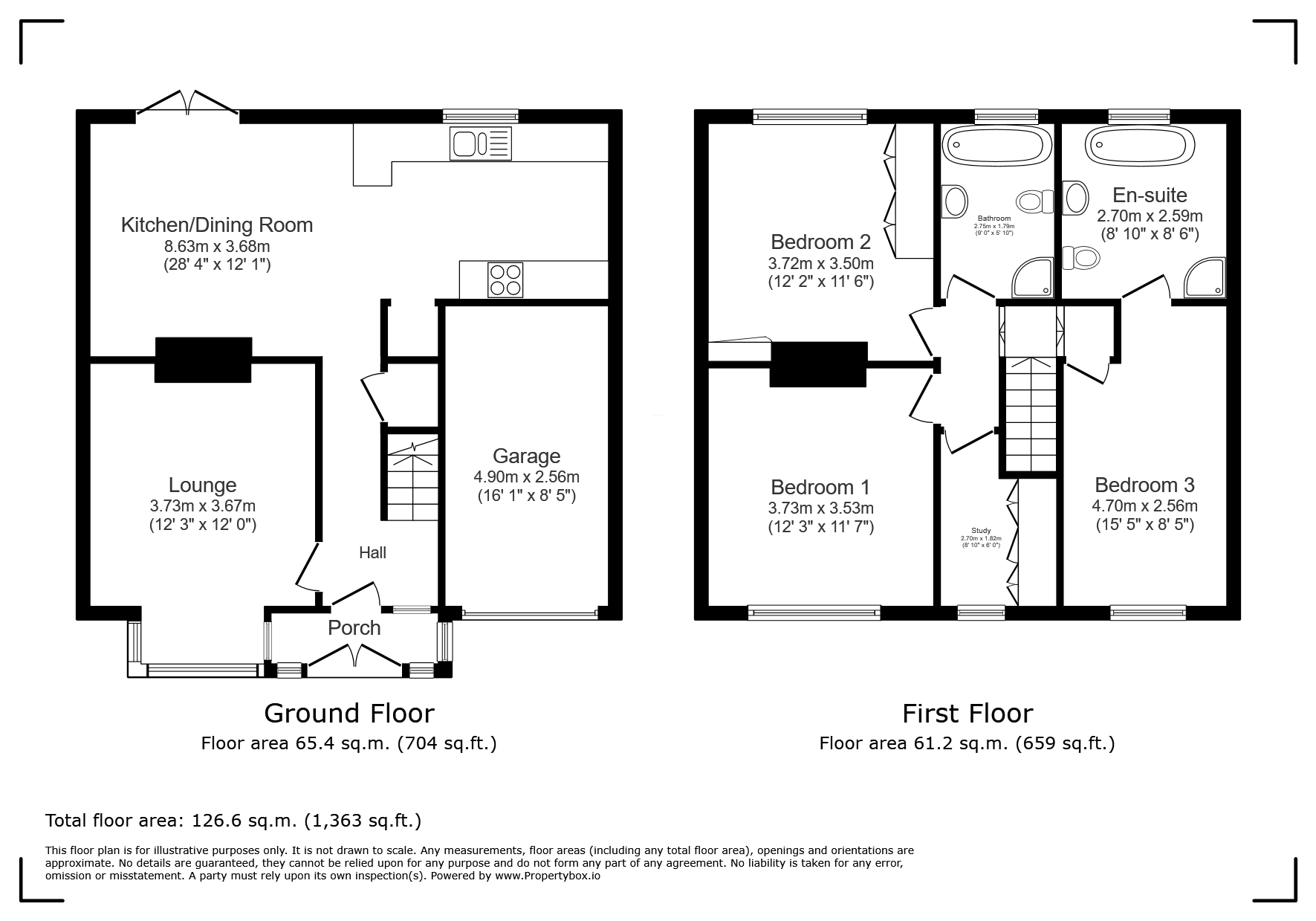 4, Western Avenue, Whitley Bay floorplan