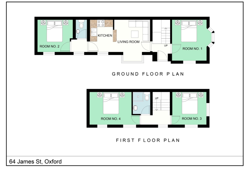 James Street, Oxford floorplan