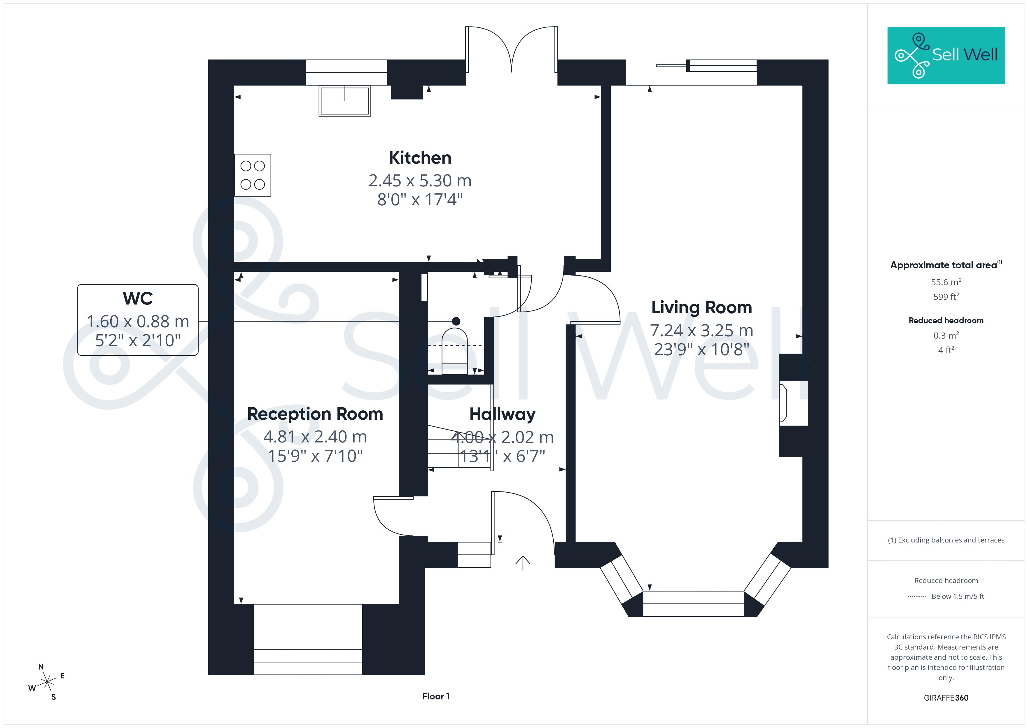 5, Parsonage Road, Manchester floorplan