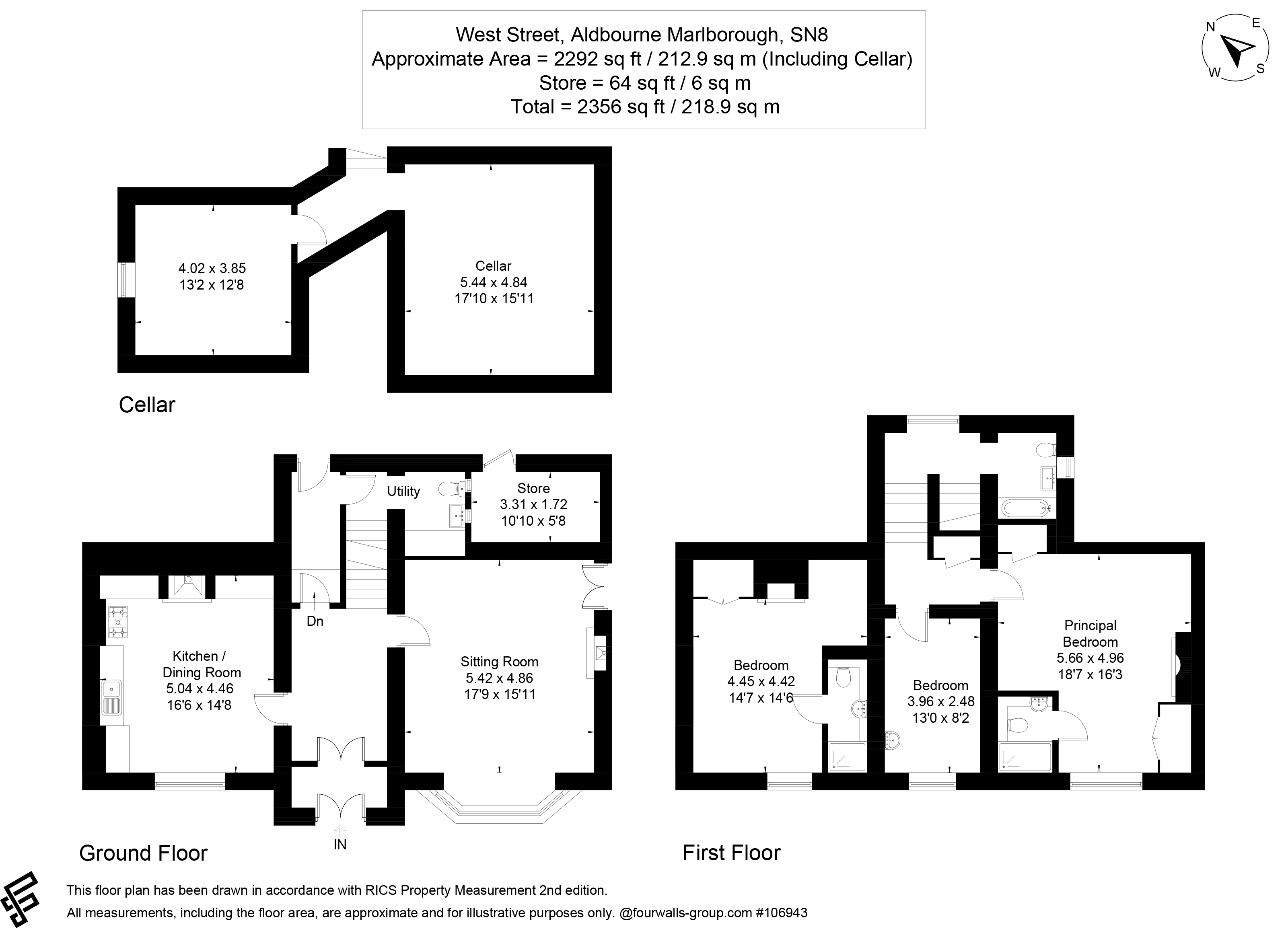 Westfield Farm House,, West Street, Marlborough floorplan