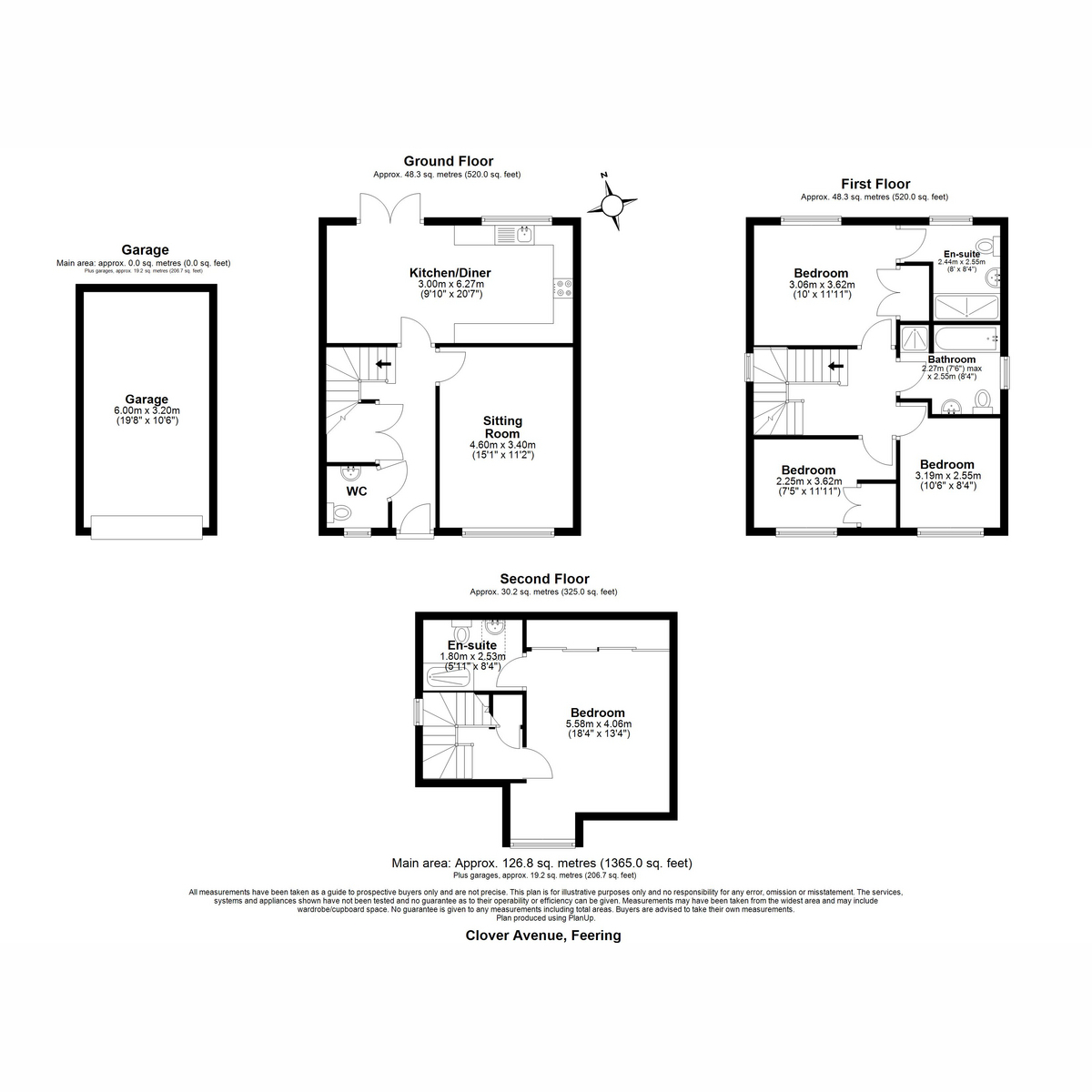33, Clover Avenue, Colchester floorplan