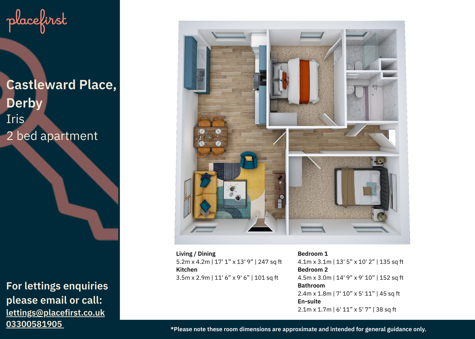 Canal Street, Derby floorplan
