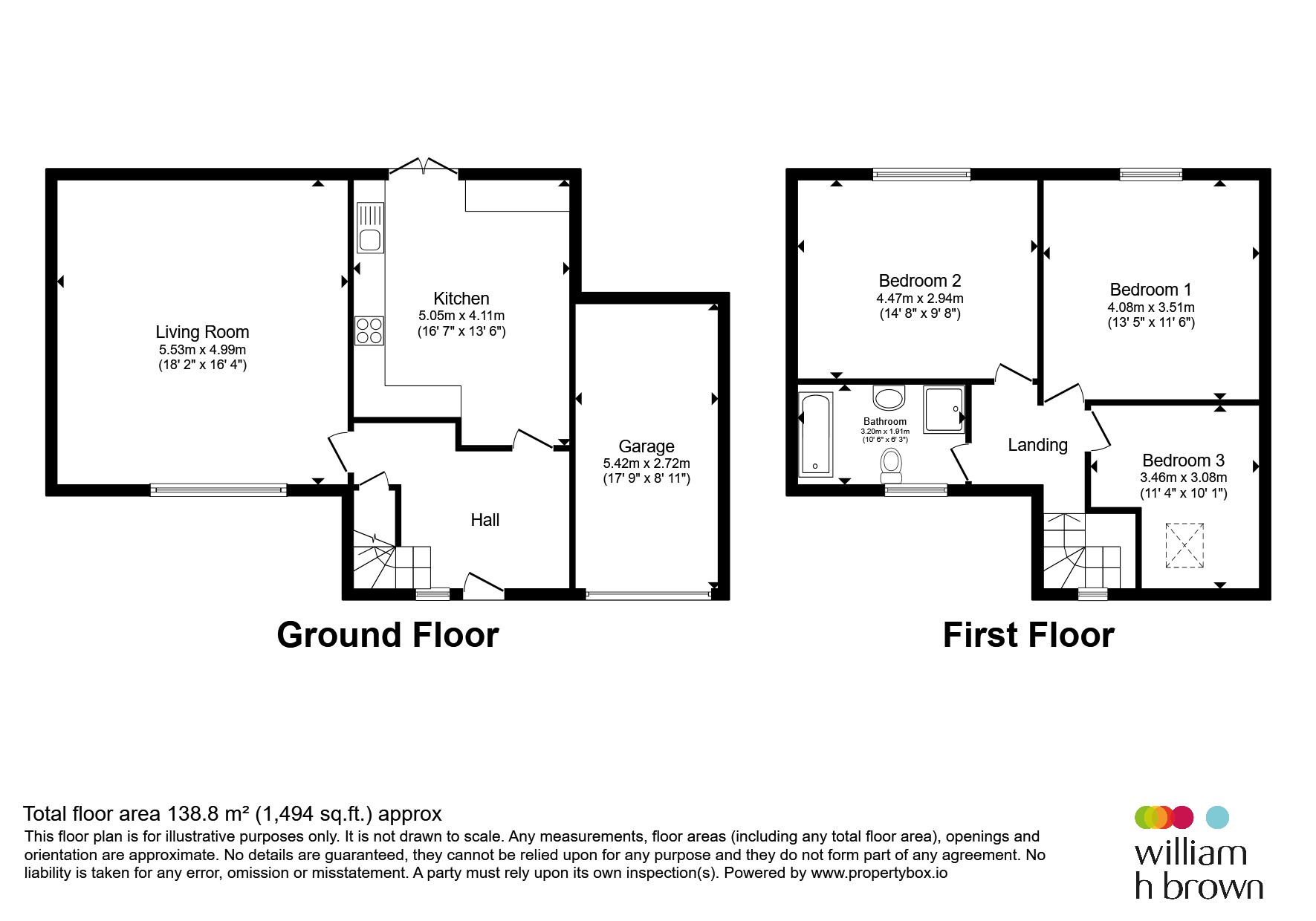 12, Grange Farm Court, Worksop floorplan