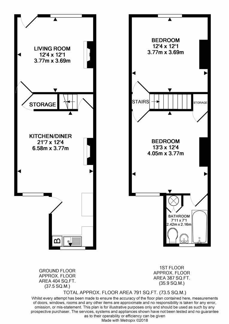 2 Bedrooms Terraced house for sale in Wingerworth Terrace, Grassmoor, Chesterfield S42