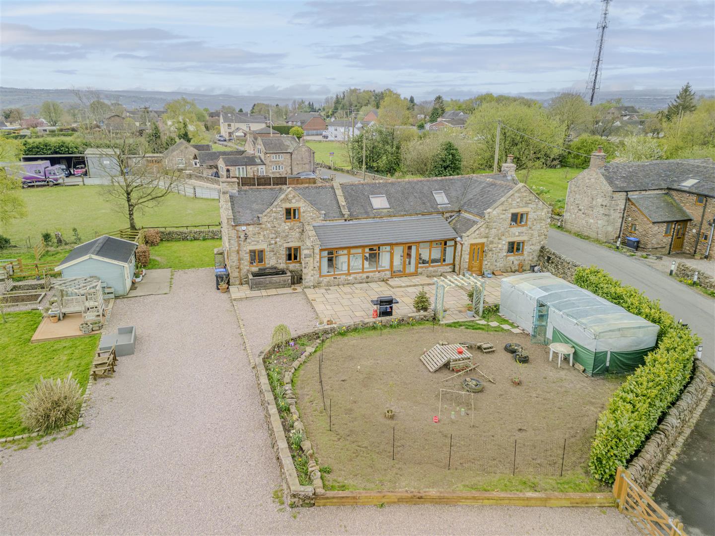 4-bed house on (Riley) Hilltop Farm, Hill Top, Brown Edge, Staffordshire, £750,000