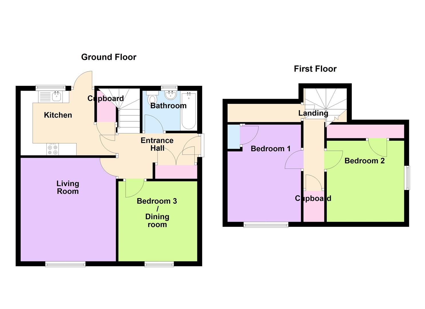 24a, Saxon road, Whittlesy floorplan