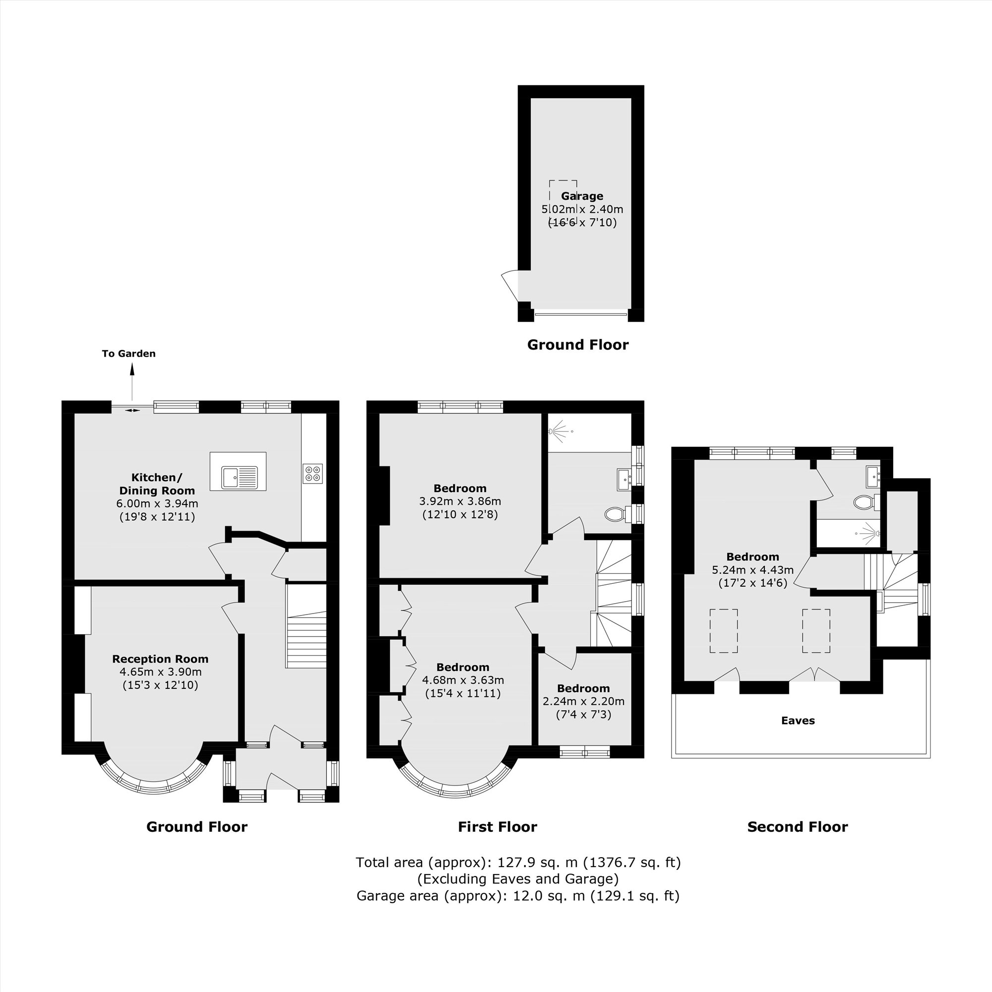 62, Bassett Gardens, Isleworth floorplan