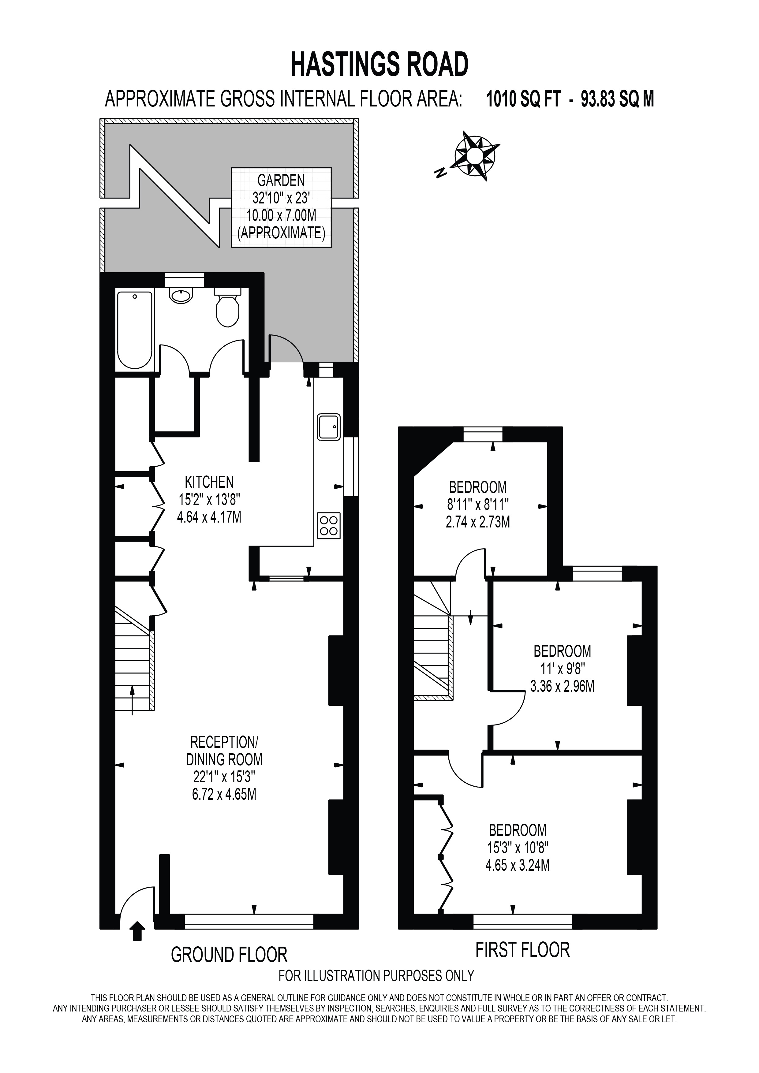 28, Hastings Road, Surrey floorplan