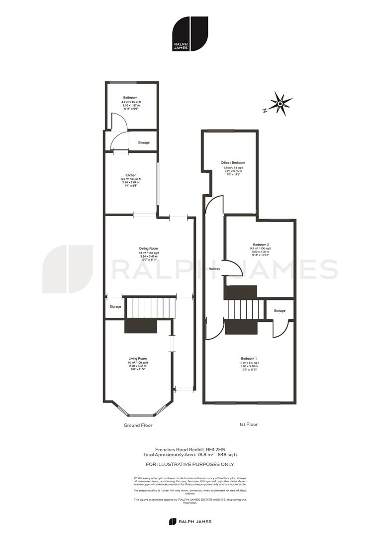 87, Frenches Road, Redhill floorplan