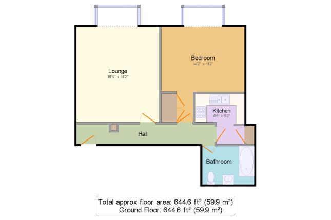 1 Bedrooms Flat for sale in Russell House, Bepton Road, Midhurst, West Sussex GU29