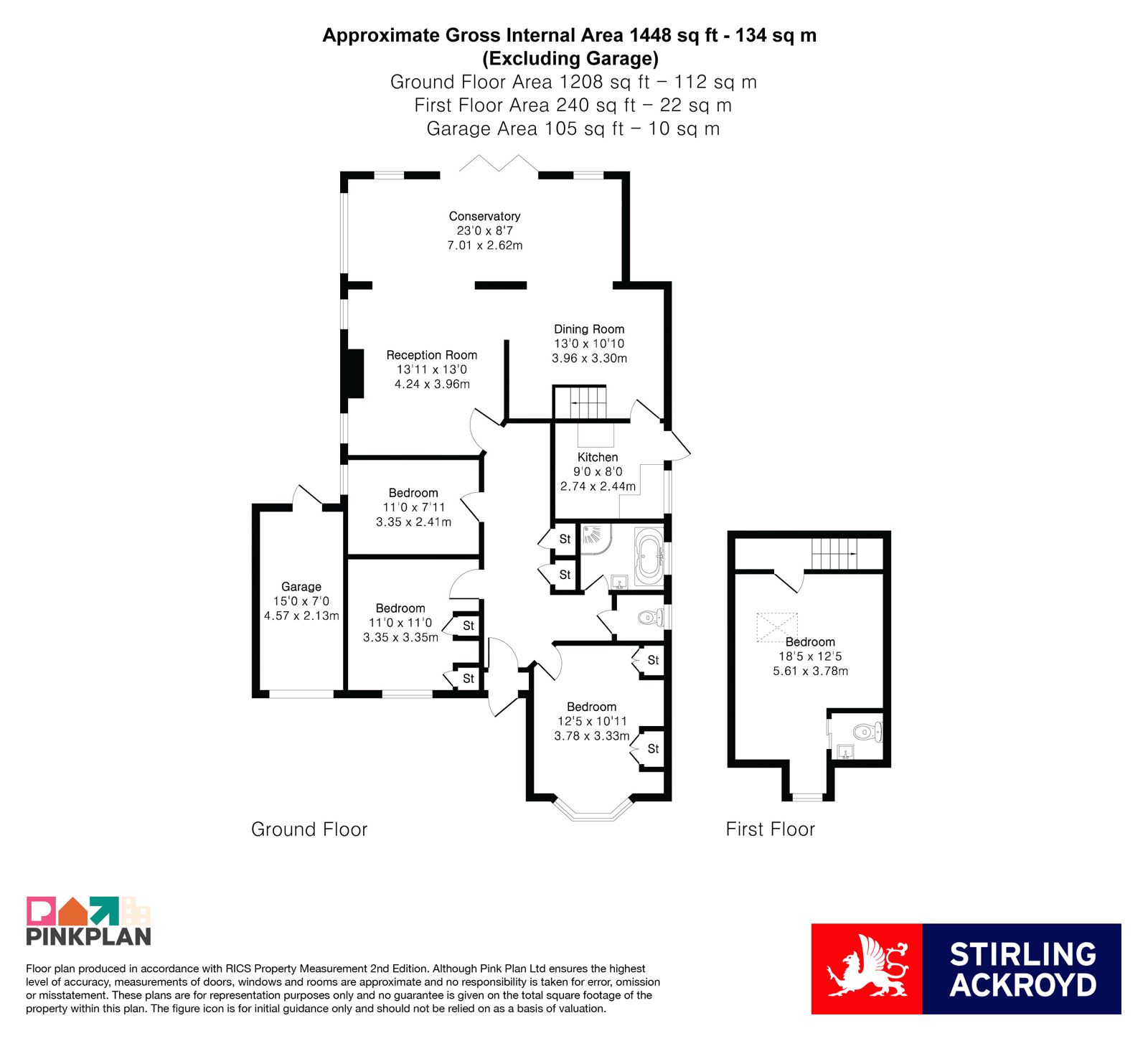 2, Pinewood Drive, Surrey floorplan