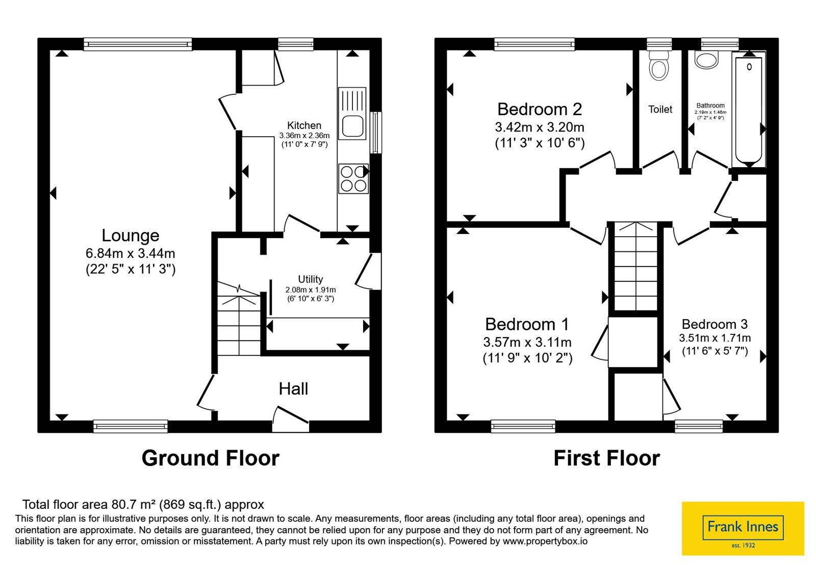 51, Mountfield Drive, Nottinghamshire floorplan