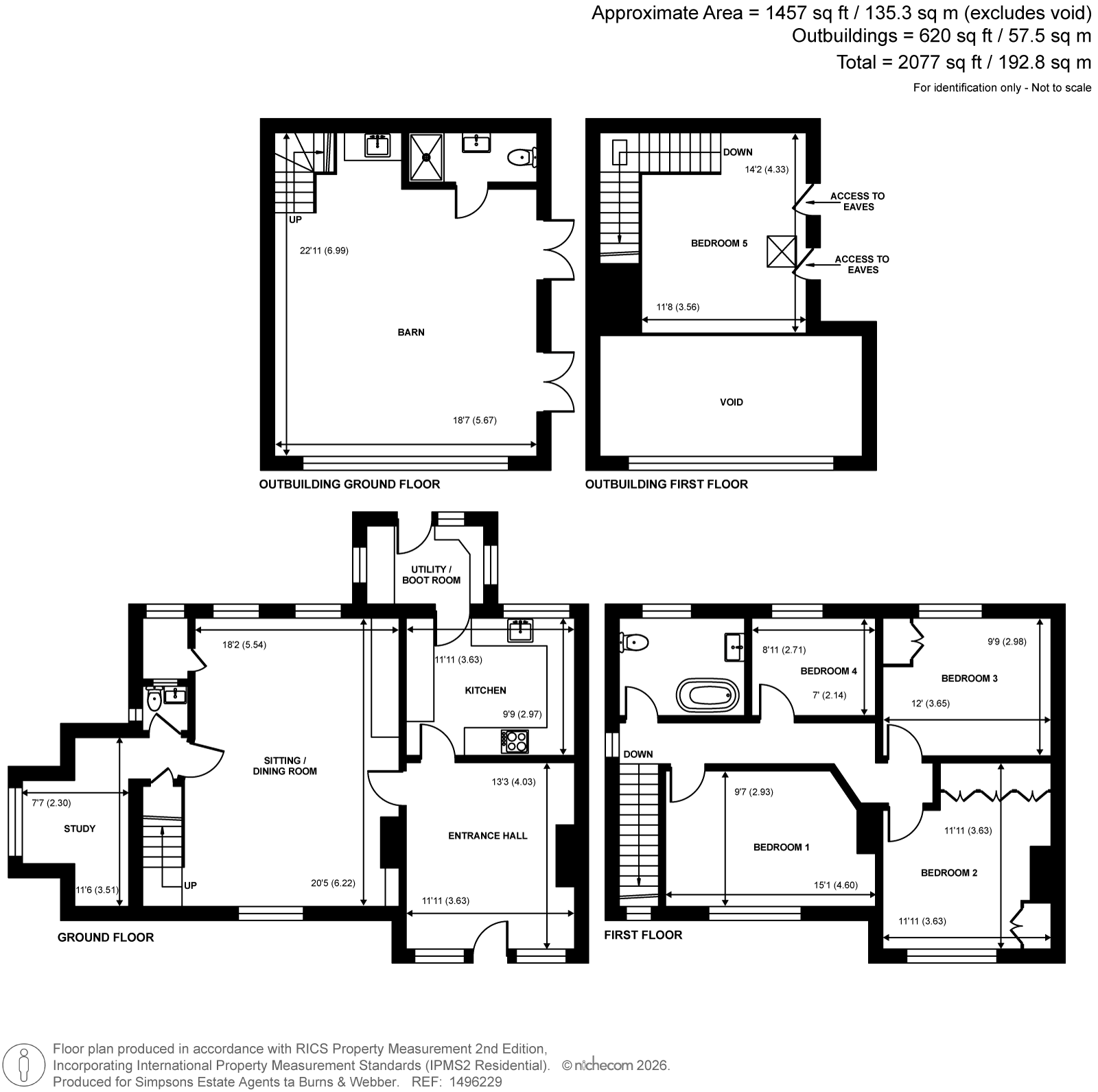 2 Utworth Manor Cottages,, Alfold Road, Cranleigh floorplan