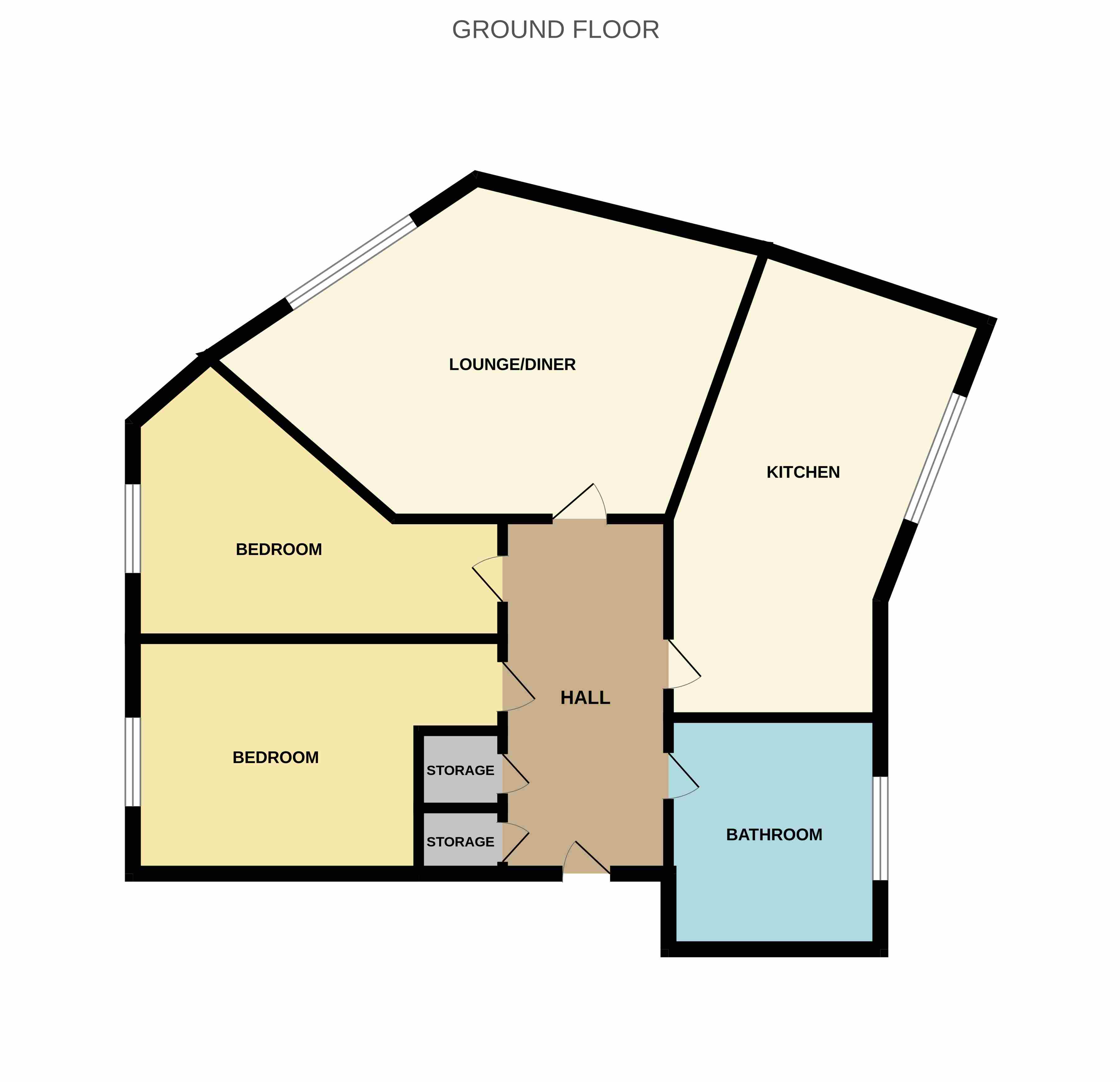 Flat 4, 24, Marigold Walk, Warwickshire floorplan