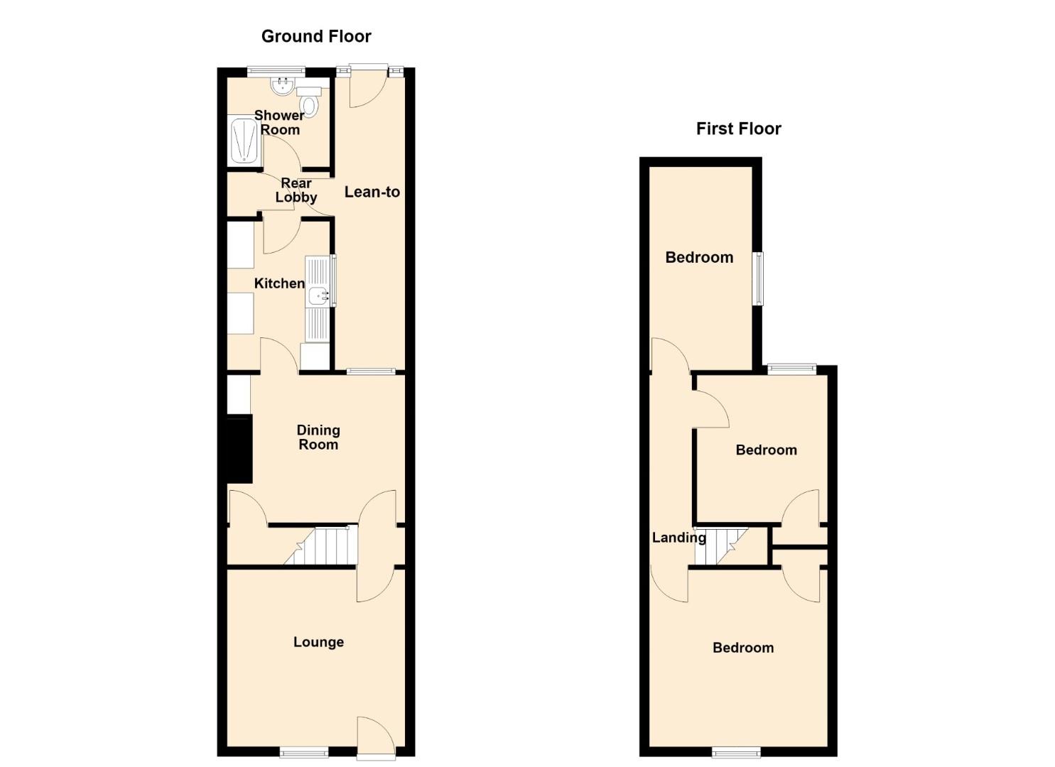 80, Bury Road, Brandon floorplan