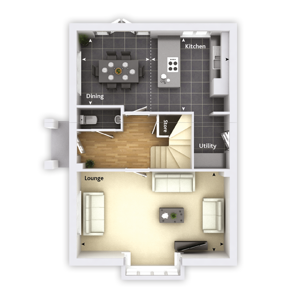 4 Bedrooms Detached house for sale in 