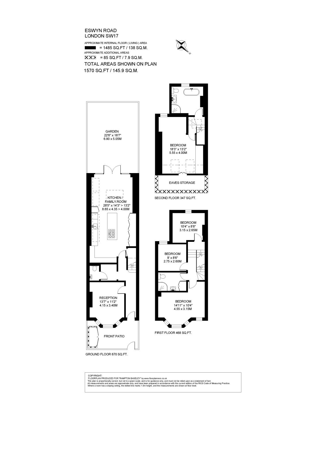 Eswyn Road, SW17 floorplan