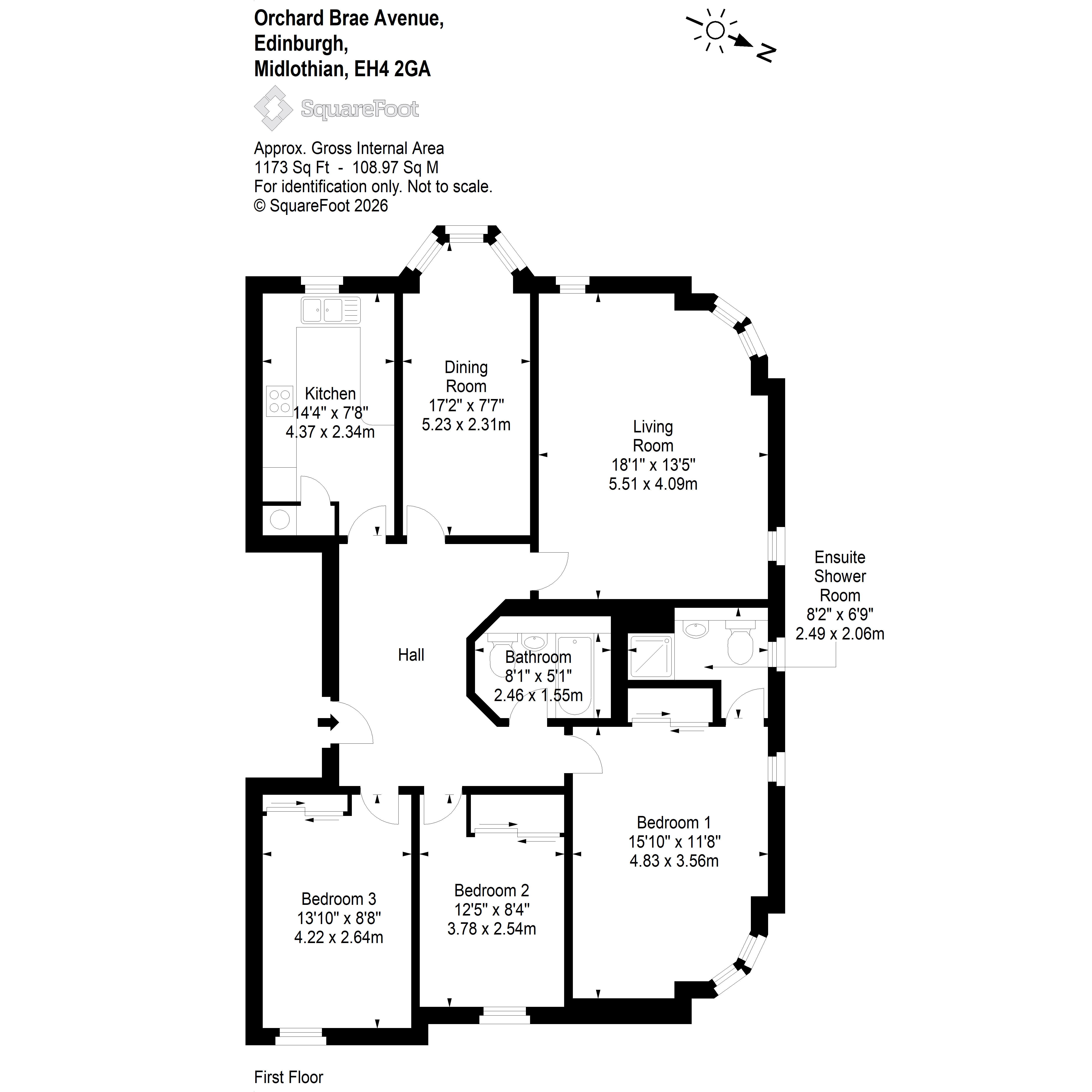 Orchard Brae Avenue, Orchard Brae Edinburgh floorplan