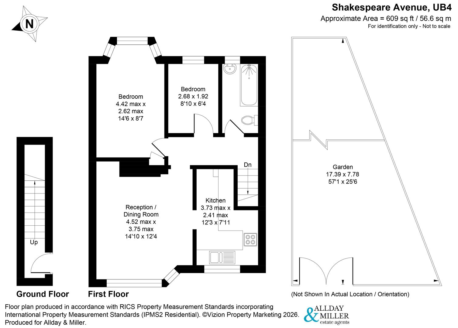 182A, Shakespeare Avenue, Hayes floorplan