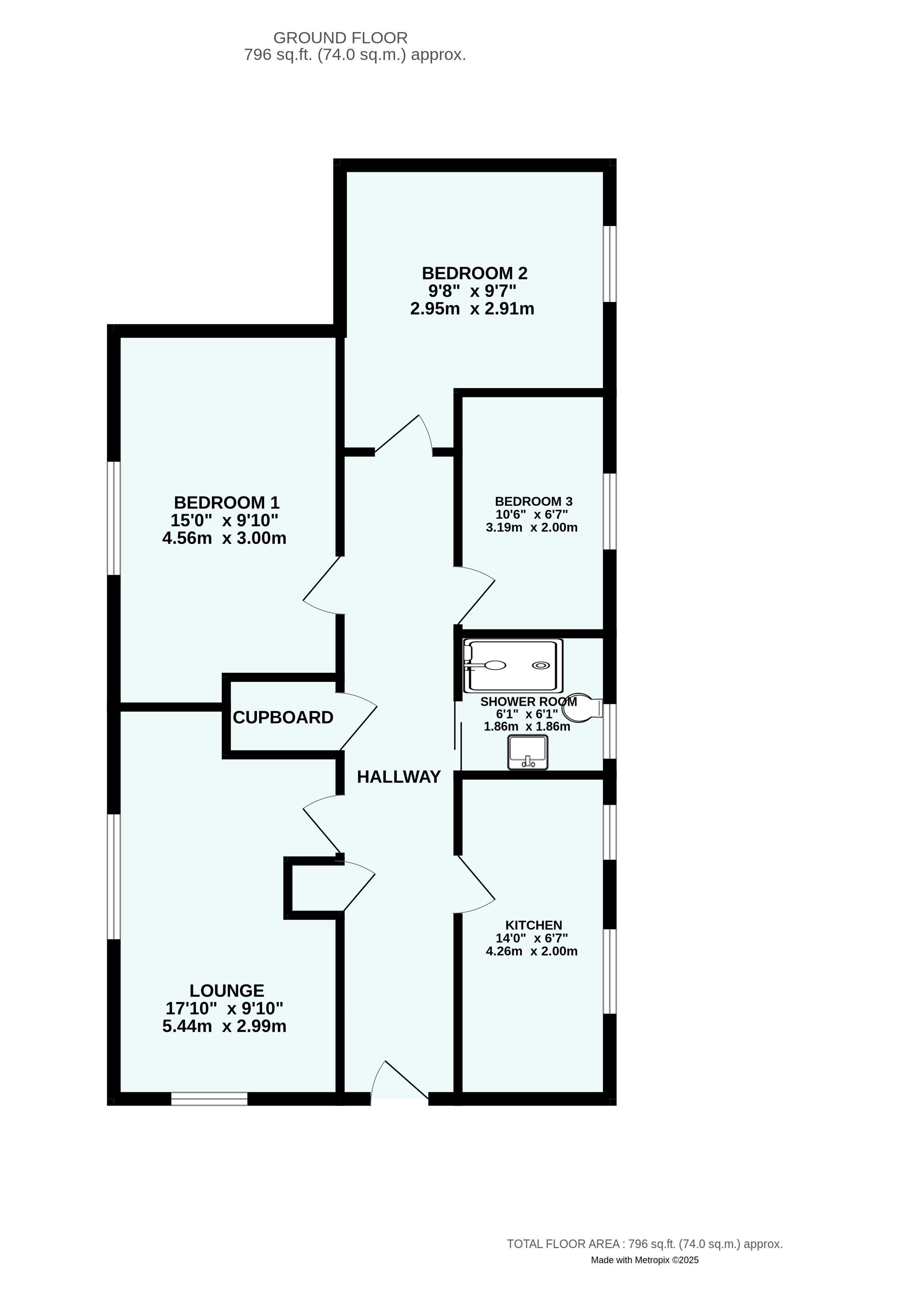 55 Bitton Park Road, Teignmouth Devon, Devon floorplan