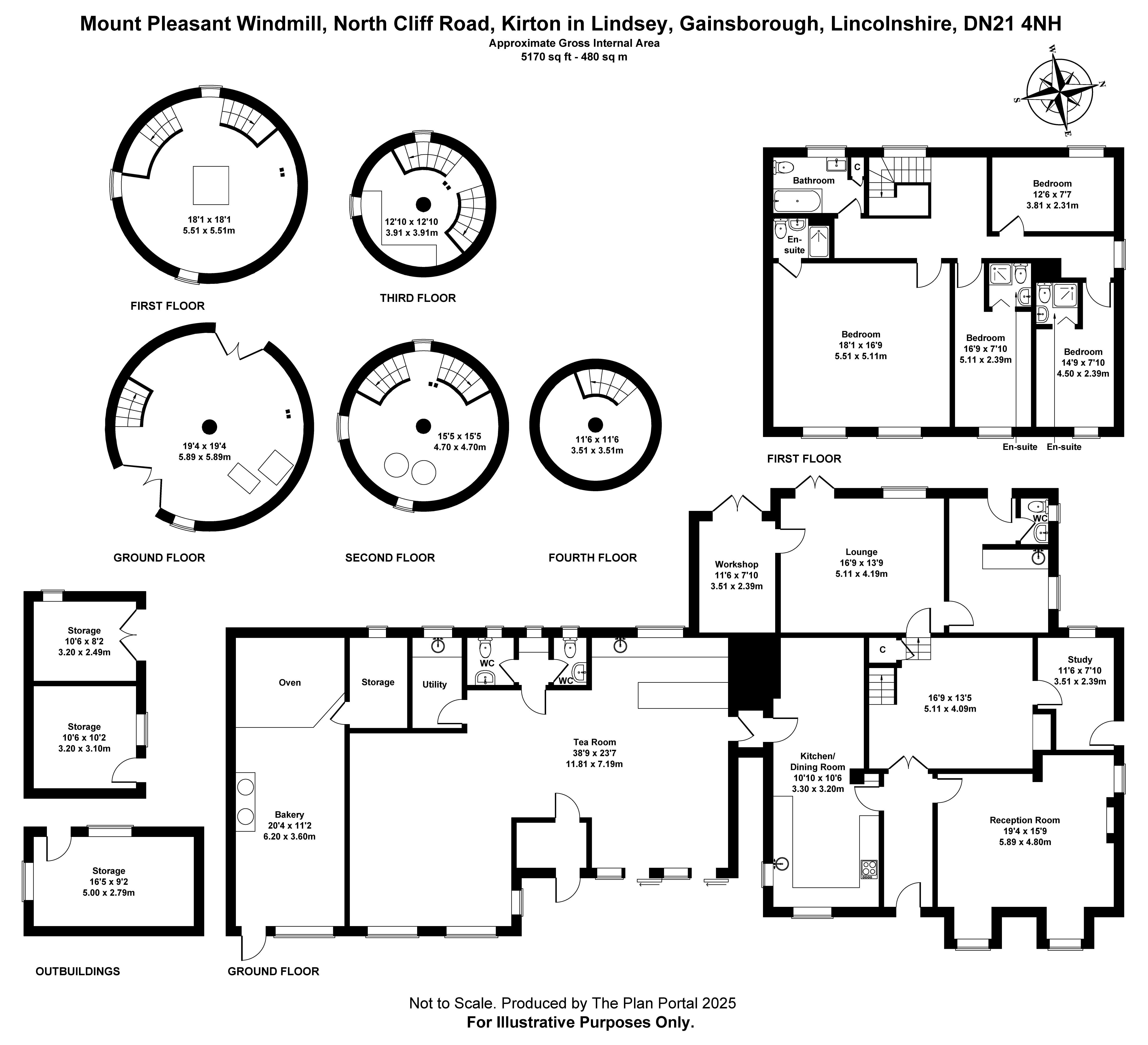 North Cliff Road, Kirton in Lindsey floorplan