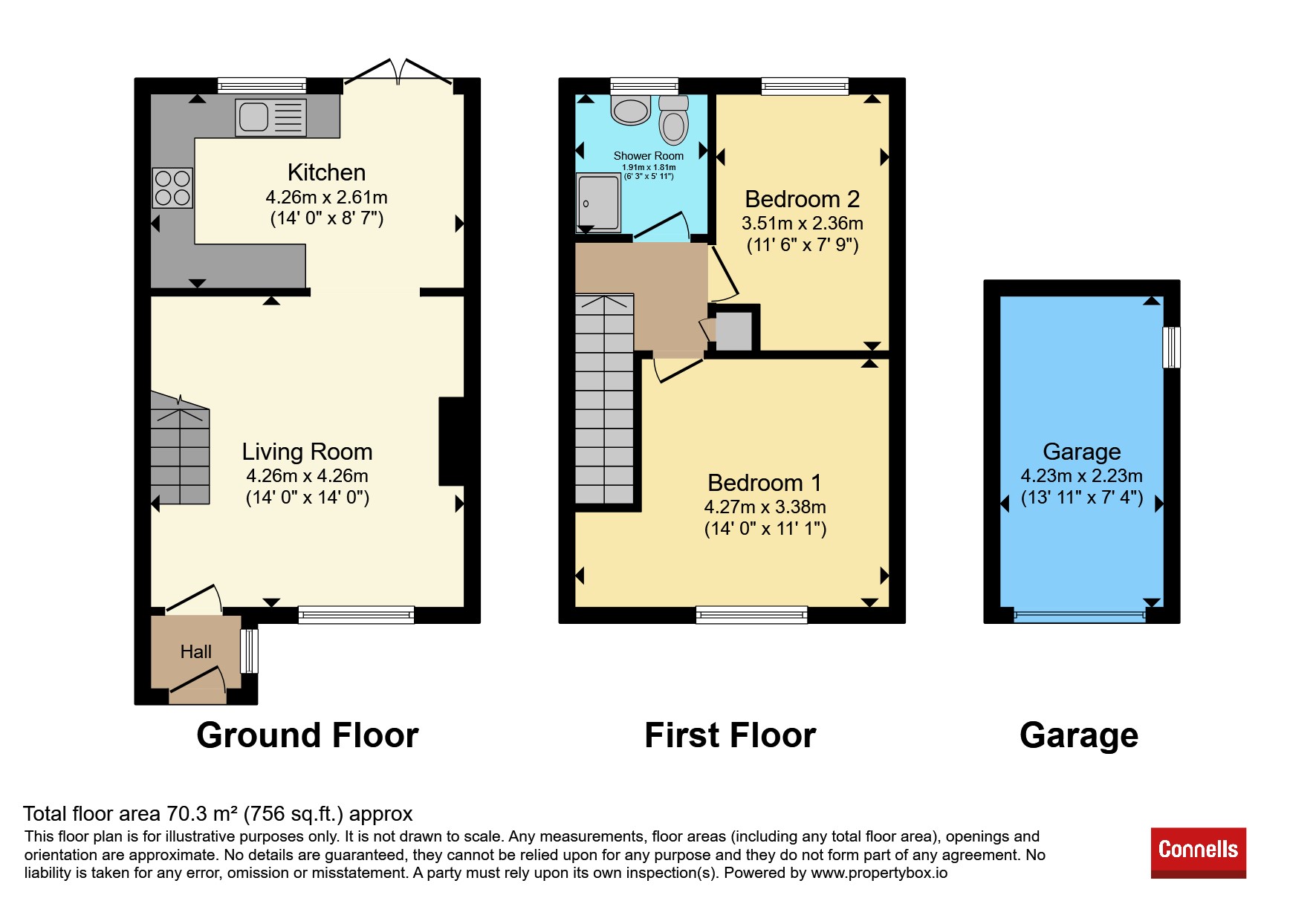 8, The Meadows, Leicester floorplan